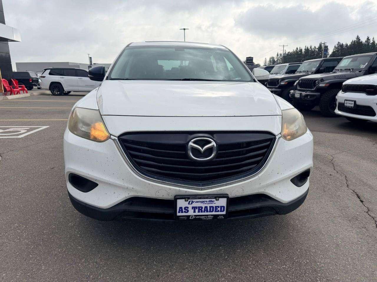 2015 Mazda CX-9 CX-9 GS, 3.7L V6, AWD, ALLOYS, LEATHER, 7-PASSENGER, AS-TRADED! Photo