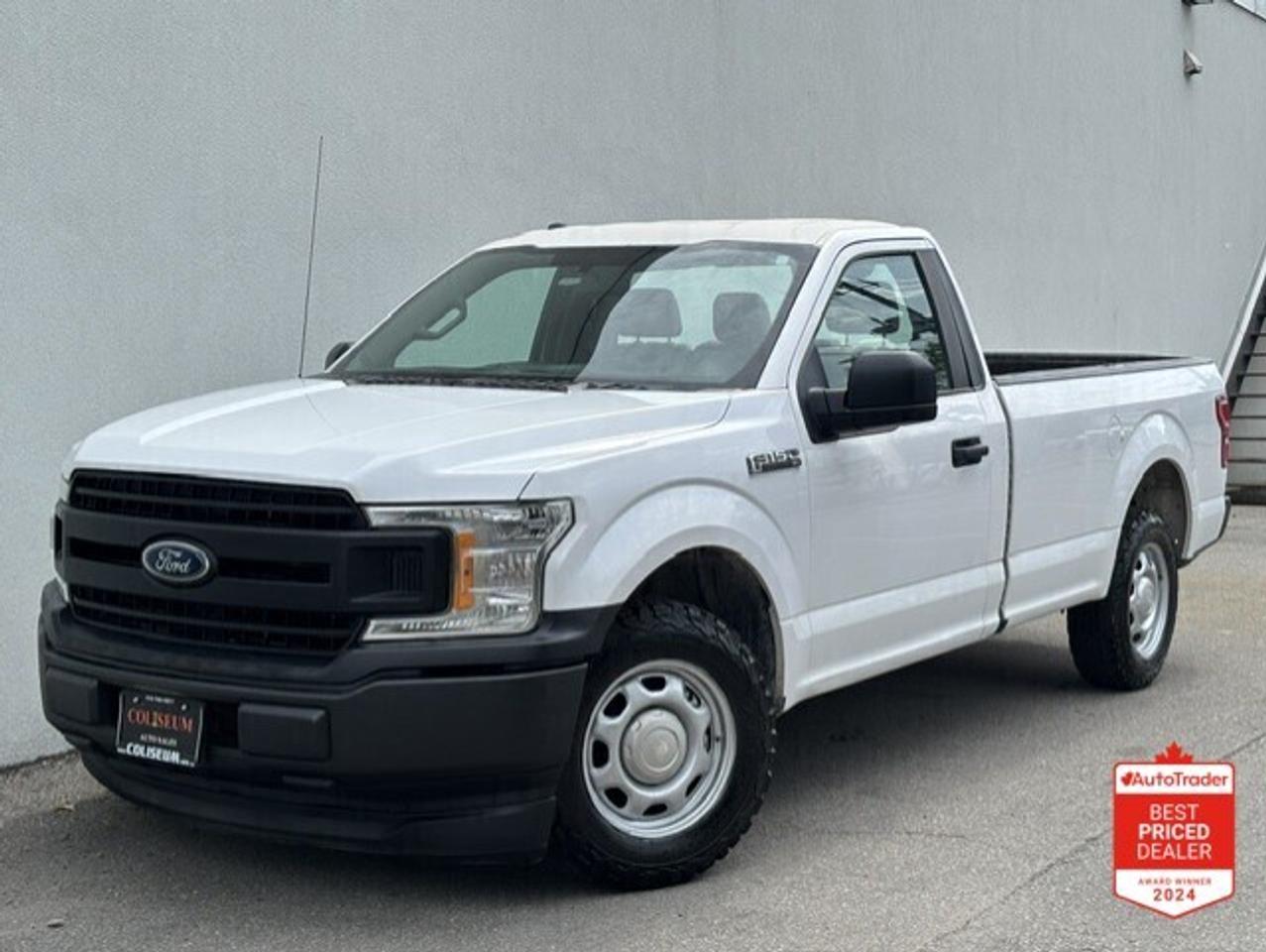 2018 Ford F-150 XL V6 REGULAR CAB-8' LONG BOX-CAMERA-TOW-1 OWNER! Photo