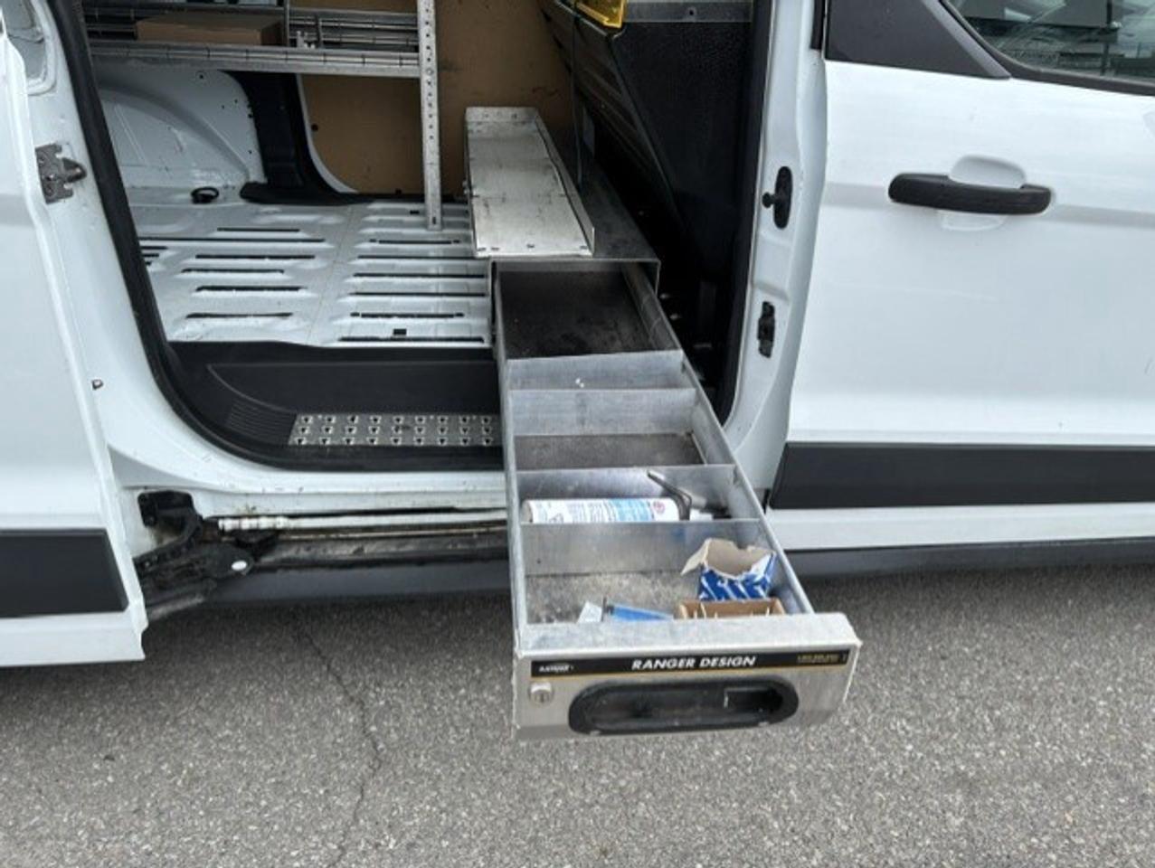 2017 Ford Transit Connect XL LADDER RACKS-DIVIDER-SHELVES-1 OWNER-CERTIFIED Photo