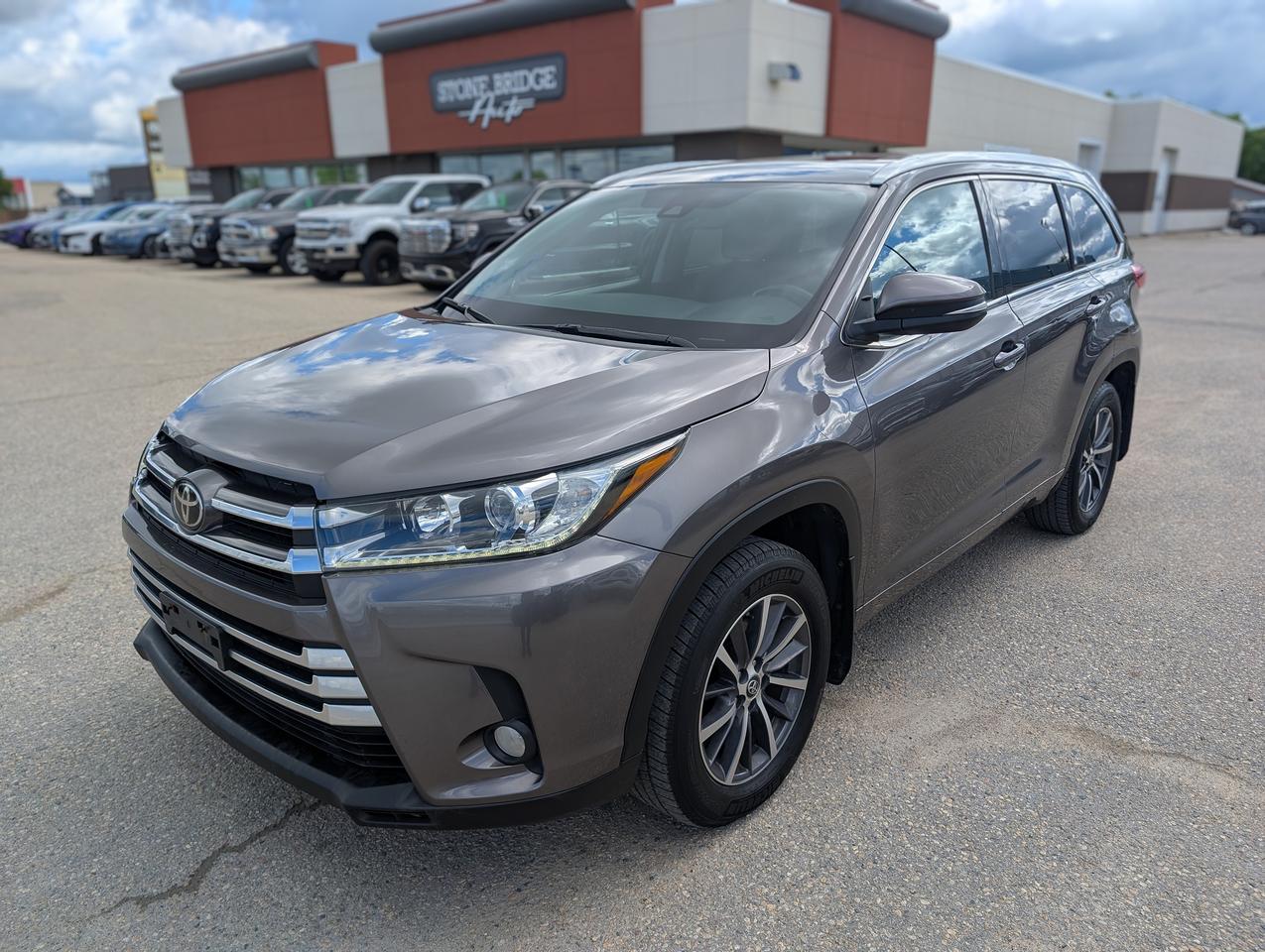 <p dir=ltr>Come finance this vehicle with us. Apply on our website stonebridgeauto.com&nbsp;</p><p>&nbsp;</p><p dir=ltr>2017 Toyota Highlander XLE 3.5L 6 Cylinder 170,000 km. Clean title and safetied. No collisions!</p><p>&nbsp;</p><p dir=ltr>Reverse camera</p><p dir=ltr>Blindspot monitor</p><p dir=ltr>Power seats</p><p dir=ltr>Heated seats</p><p dir=ltr>Sunroof</p><p dir=ltr>Power liftgate</p><p>&nbsp;</p><p dir=ltr>We take trades! Vehicle is for sale in Steinbach by STONE BRIDGE AUTO INC. Dealer #5000 we are a small business focused on customer satisfaction. Text or call before coming to view and ask for sales.</p>