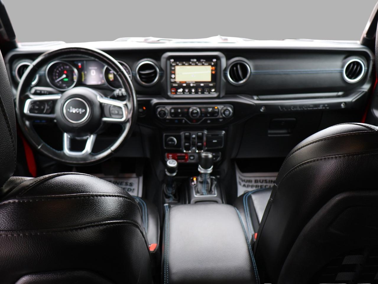 2021 Jeep Wrangler UNLIMITED RUBICON 4XE CERTIFIED *ACCIDENT FREE* CAMERA NAV BLUETOOTH LEATHER HEATED SEATS CRUISE ALLOYS Photo
