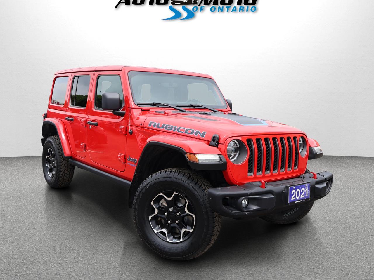 2021 Jeep Wrangler UNLIMITED RUBICON 4XE CERTIFIED *ACCIDENT FREE* CAMERA NAV BLUETOOTH LEATHER HEATED SEATS CRUISE ALLOYS - Photo #1