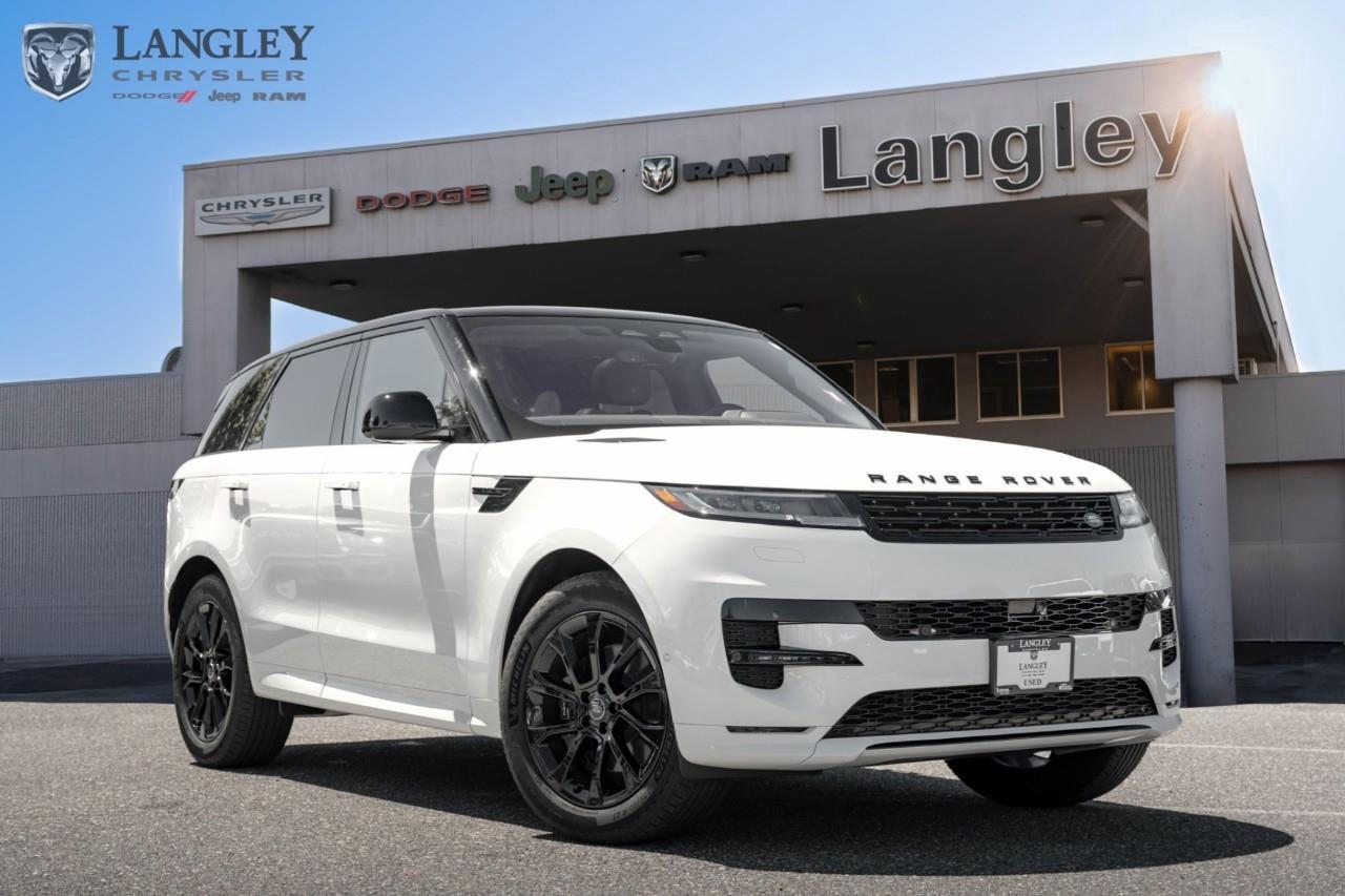 <p><strong>2023 Land Rover Range Rover Sport Dynamic S P400</strong></p><p>The 2023 Land Rover Range Rover Sport Dynamic S P400 is a luxurious and athletic performance SUV that perfectly balances sophisticated design with commanding road presence and capability.</p><ul><li><p>Engine: 3.0L Turbocharged I-6 with Mild Hybrid Assist (395 hp, 406 lb-ft torque)</p></li><li><p>Drivetrain: Intelligent All-Wheel Drive with Adaptive Dynamics</p></li><li><p>0-100 km/h: 5.7 seconds</p></li><li><p>Max Towing: 3,500 kg (7,716 lbs)</p></li><li><p>Infotainment: Pivi Pro with 13.1-inch curved touchscreen</p></li></ul><p>Come book a test drive at Langley Chrysler, conveniently located in Langley, British Columbia.</p>

<p>*All prices plus applicable taxes, applicable environmental recovery charges, documentation of $599 and full tank of fuel surcharge of $76 if a full tank is chosen. <br />Other protection items available that are not included in the above price:<br />Tire & Rim Protection and Key fob insurance starting from $599<br />Service contracts (extended warranties) for coverage up to 7 years and 200,000 kms starting from $599<br />Custom vehicle accessory packages, mudflaps and deflectors, tire and rim packages, lift kits, exhaust kits and tonneau covers, canopies and much more that can be added to your payment at time of purchase<br />Undercoating, rust modules, and full protection packages starting from $199<br />Financing Fee of $500 when applicable<br />Flexible life, disability and critical illness insurances to protect portions of or the entire length of vehicle loan</p>