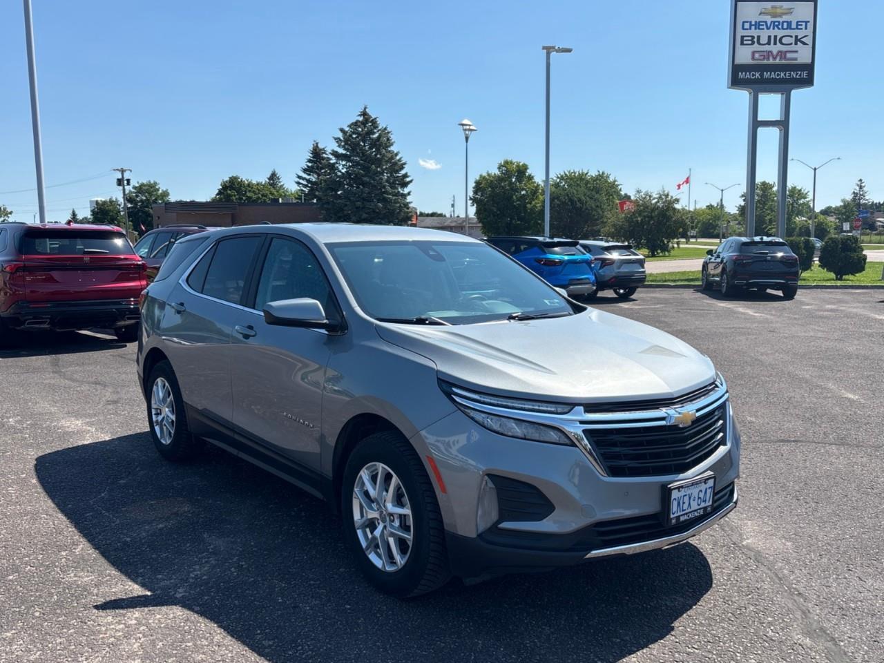 2024 Chevrolet Equinox LT Used 2024 5 Passenger AWD SUV with 8-Way Power Drivers Seat, Heated Front Seats, Power Liftgate, Remote Vehicle Start and a 7 Diagonal Touchscreen Radio with Wireless Apple CarPlay and Wireless Androi Photo1