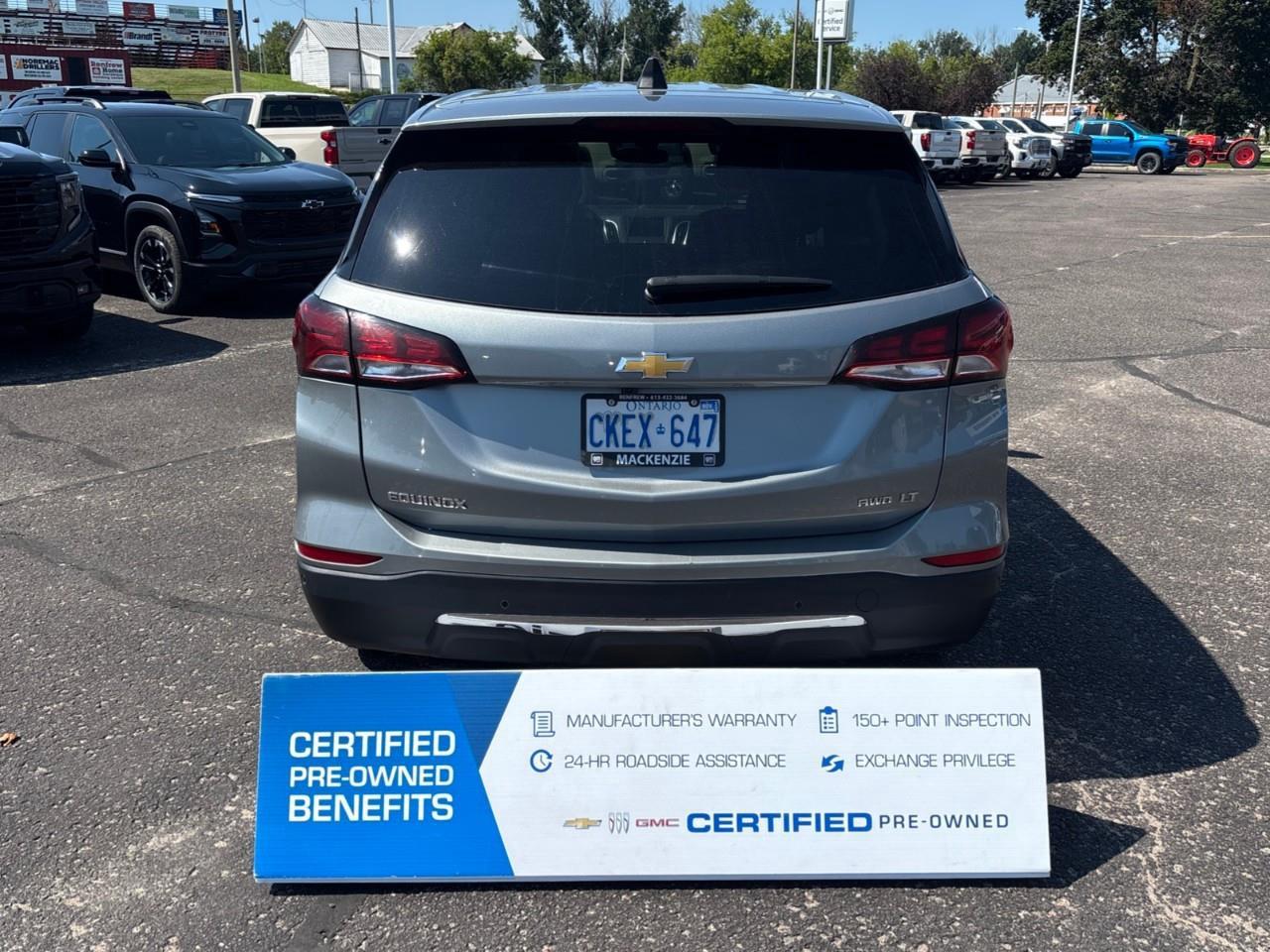 2024 Chevrolet Equinox LT Used 2024 5 Passenger AWD SUV with 8-Way Power Drivers Seat, Heated Front Seats, Power Liftgate, Remote Vehicle Start and a 7 Diagonal Touchscreen Radio with Wireless Apple CarPlay and Wireless Androi Photo4