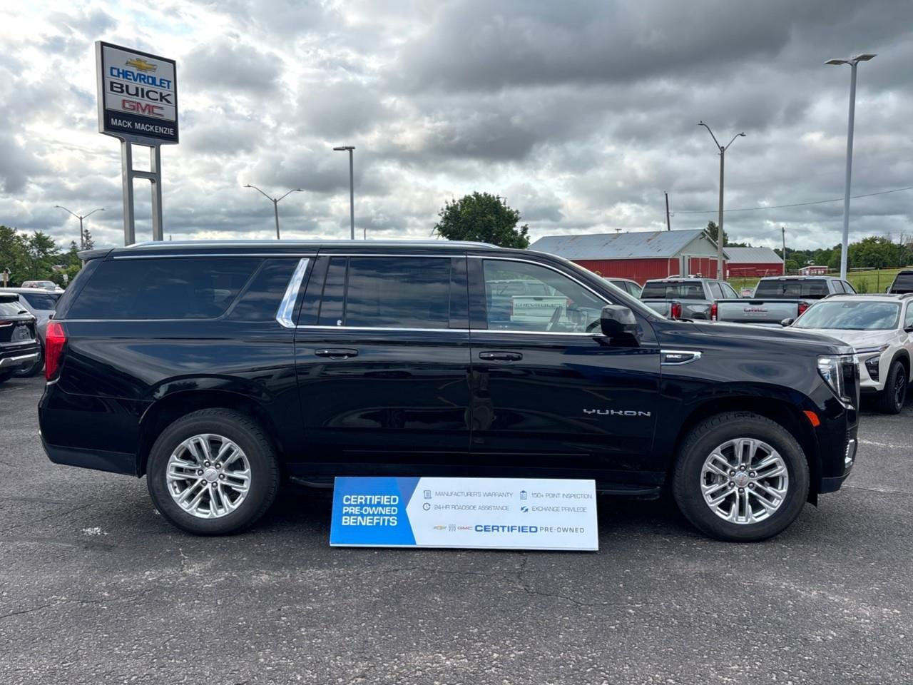 2024 GMC Yukon XL SLE Used 8 Passenger V8 AWD Full Size SUV 4X4 with a 10.2 Diagonal Touchscreen Radio with Google Built-In and Wireless Apple CarPlay and Android Auto Photo1