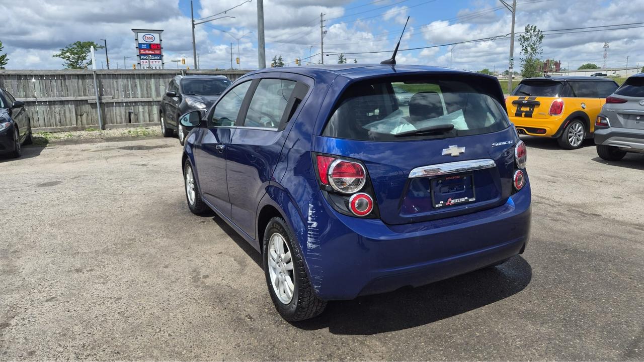 2014 Chevrolet Sonic LT, HATCH, ALLOYS, AUTO 4 CYL, CERTIFIED Photo
