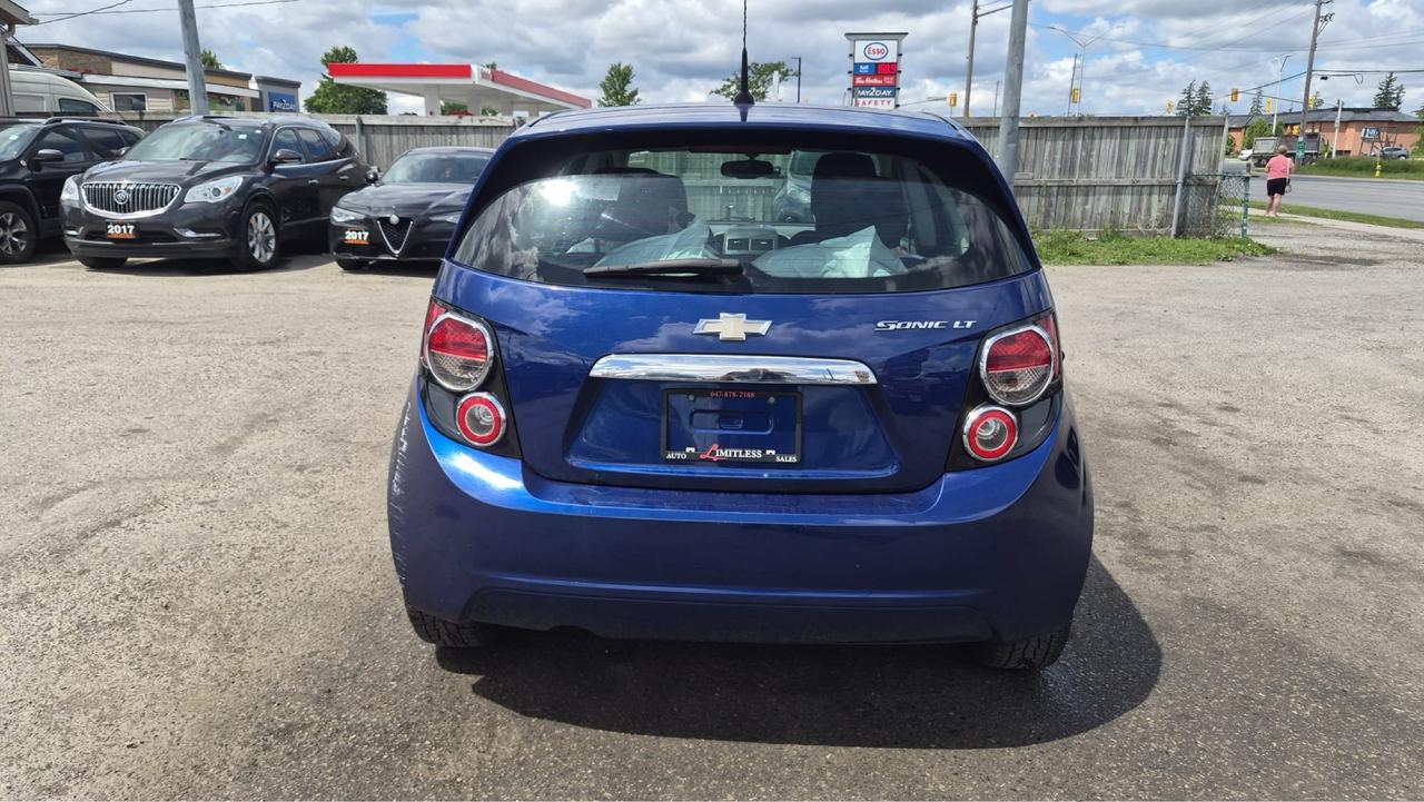 2014 Chevrolet Sonic LT, HATCH, ALLOYS, AUTO 4 CYL, CERTIFIED Photo3