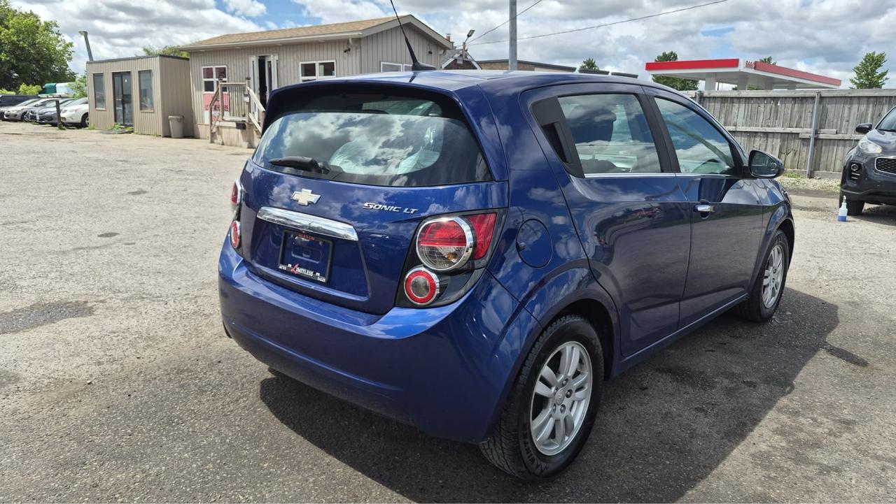 2014 Chevrolet Sonic LT, HATCH, ALLOYS, AUTO 4 CYL, CERTIFIED Photo4