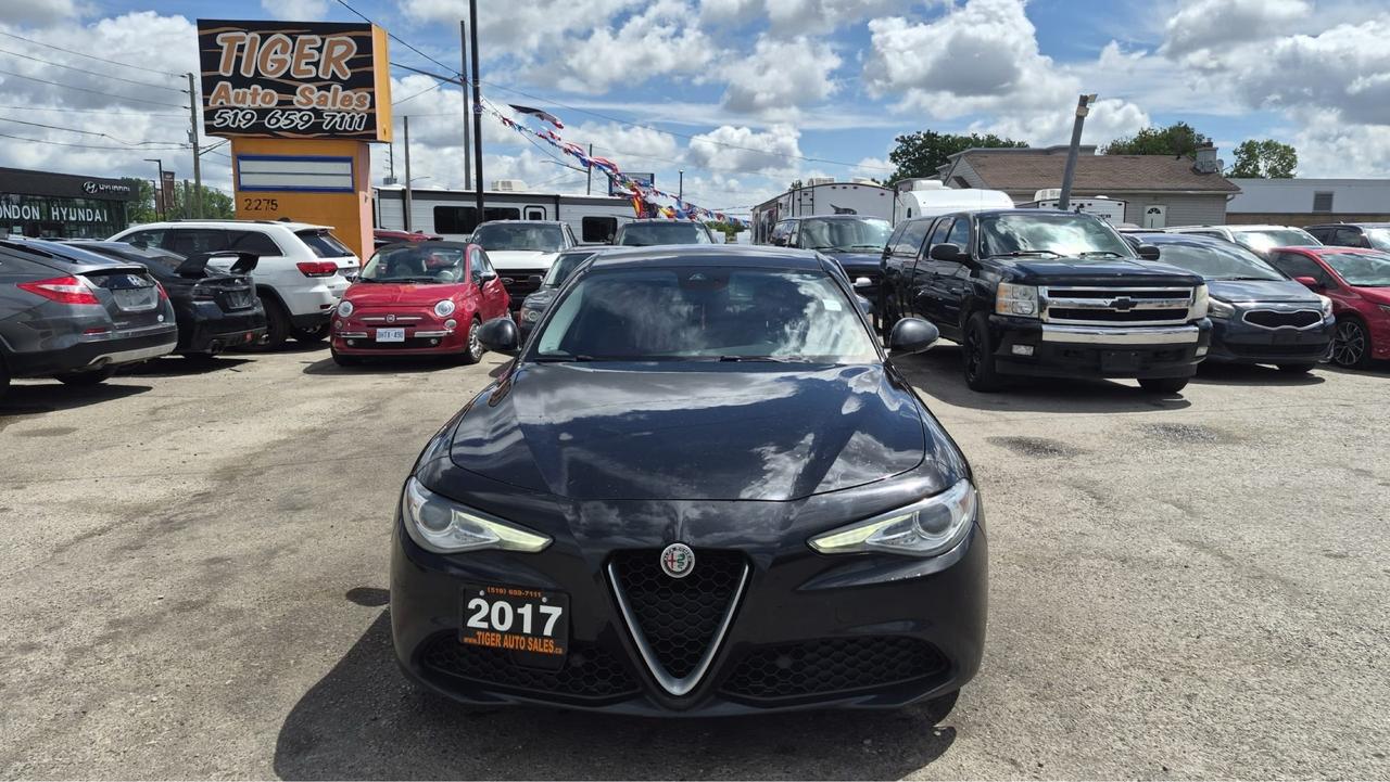 2017 Alfa Romeo Giulia TI, Q4, RED LEATHER, AWD, FULLY LOADED, CERTIFIED Photo