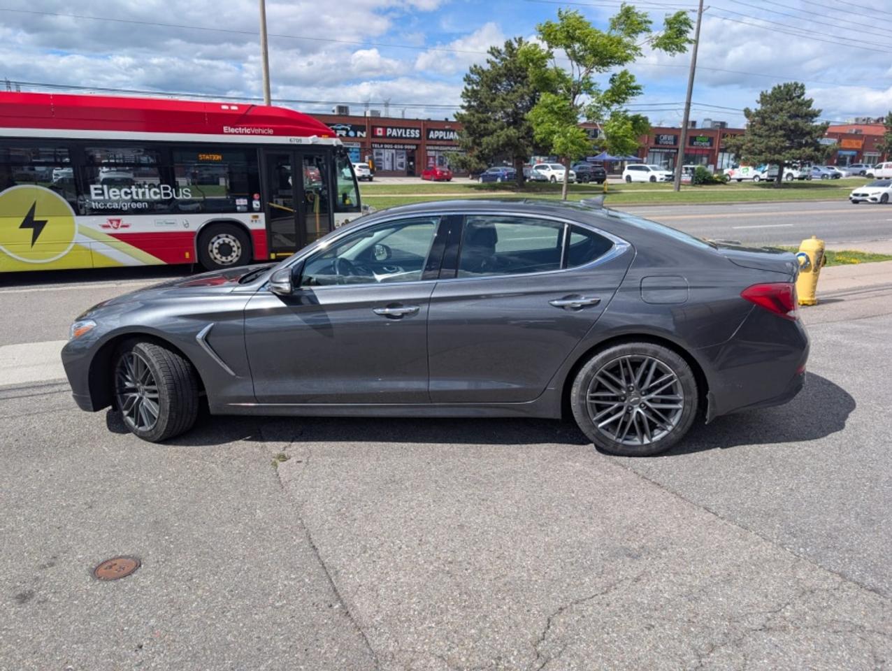 2019 Genesis G70 2.0T ELITE * NAVI * SUNROOF * BLIND SPOT Photo