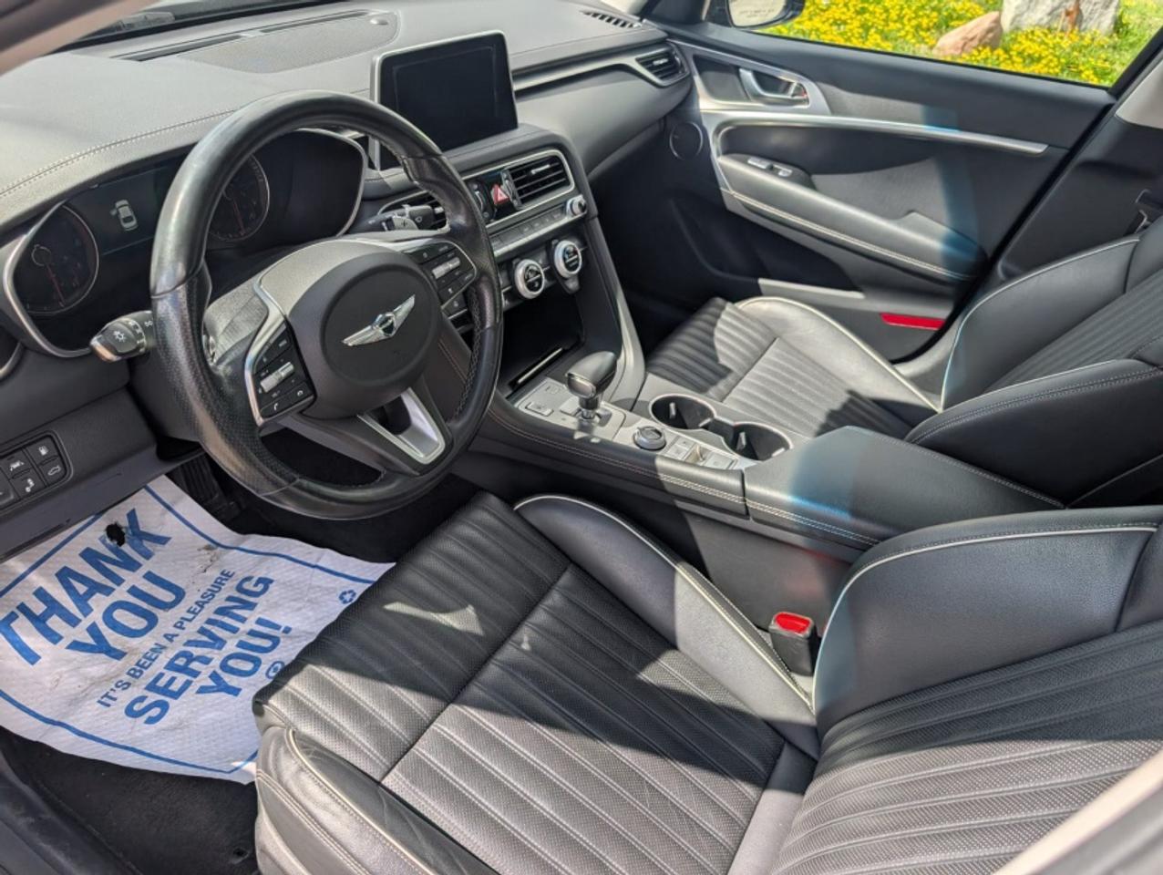 2019 Genesis G70 2.0T ELITE * NAVI * SUNROOF * BLIND SPOT Photo