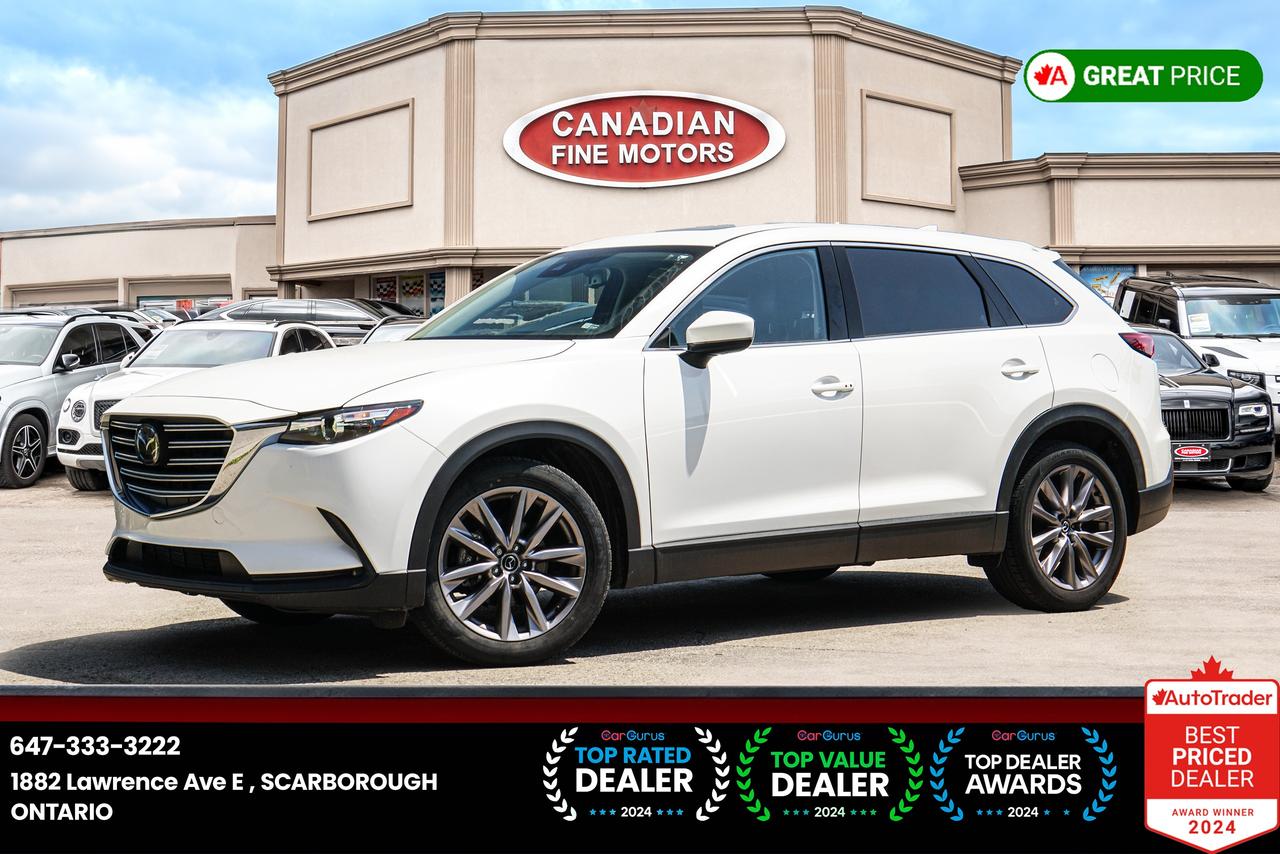 2023 Mazda CX-9 GS-L AWD | 7 PASS | ONE OWNER | LEATHER | CAM - Photo #1