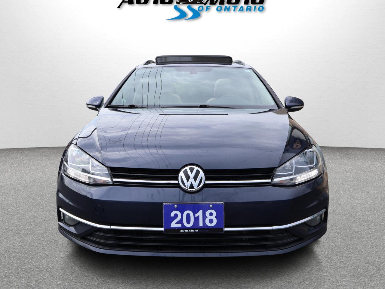 2018 Volkswagen Golf Sportwagen TSI S CERTIFIED *V.W MAINATAIN* CAMERA BLUETOOTH LEATHER HEATED SEATS PANO ROOF CRUISE ALLOYS Photo
