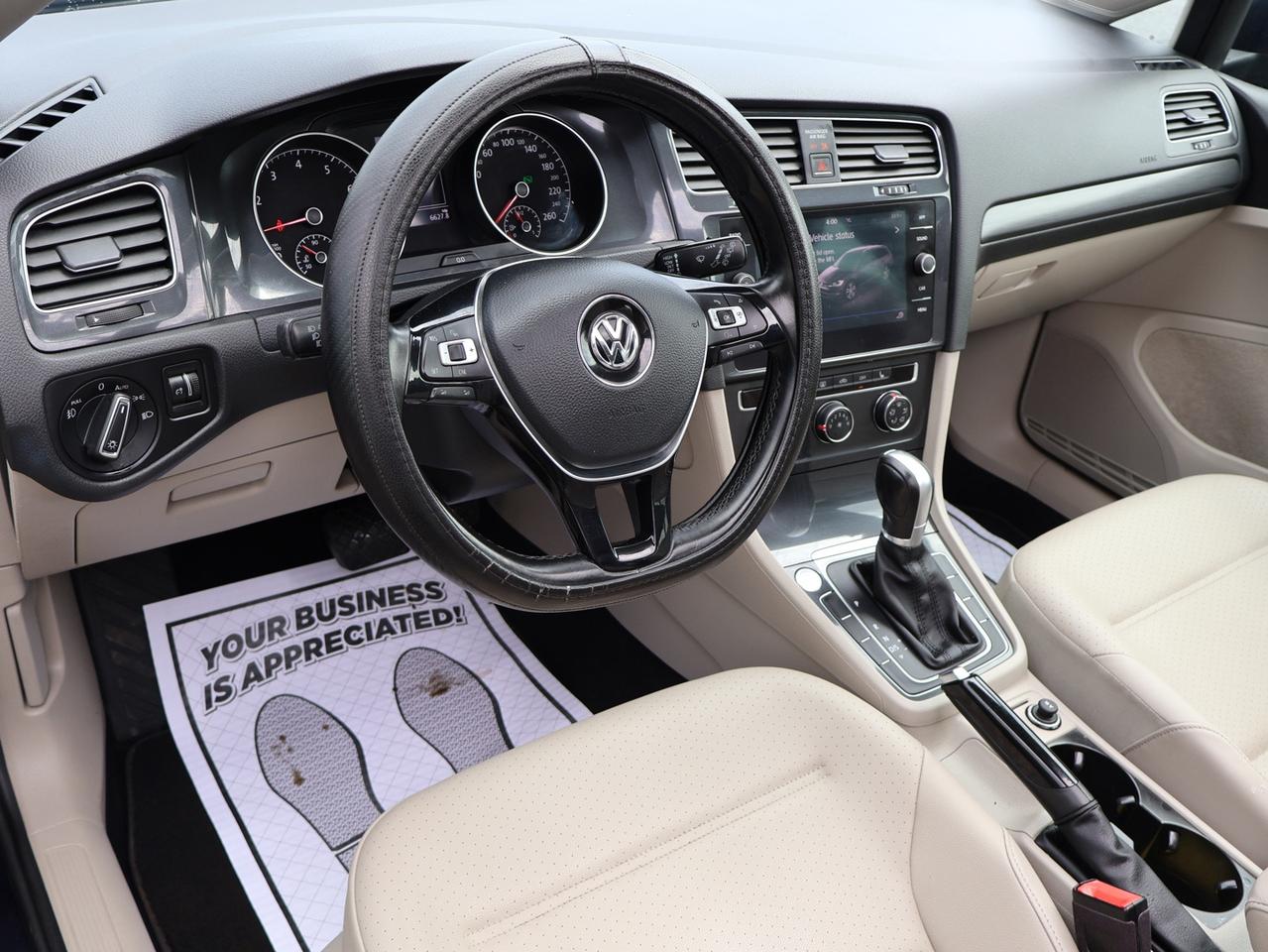 2018 Volkswagen Golf Sportwagen TSI S CERTIFIED *V.W MAINATAIN* CAMERA BLUETOOTH LEATHER HEATED SEATS PANO ROOF CRUISE ALLOYS Photo