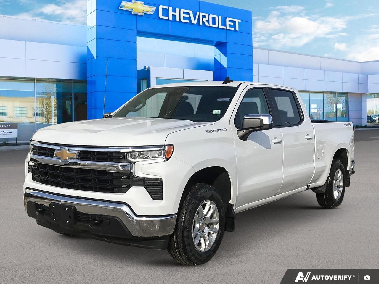Price Includes Added Accessories Plus Engine Block Heater | LPO - Interior Floor Liners | Protection Package
Experience the future of trucking with the 2026 Chevrolet Silverado 1500! This cutting-edge pickup combines power, efficiency, and advanced technology to elevate your driving experience.

Key Features:
- Brand new with only 10 km on the odometer
- Powerful 5.3L 8-cylinder engine with 4-wheel drive
- Impressive fuel economy for its class: 13.4 L/100 km highway, 15.8 L/100 km city
- Wi-Fi Hotspot capability for seamless connectivity on the go
- Teen Driver technology for peace of mind when sharing your truck
- StabiliTrak stability control system with Proactive Roll Avoidance
- Electric Power Steering for enhanced handling and control
- Deep-tinted glass for improved privacy and comfort

Dont miss your chance to own this state-of-the-art Silverado 1500. Visit Birchwood Chevrolet Buick GMC today to schedule a test drive and experience the future of trucking firsthand. Our knowledgeable staff is ready to answer any questions and guide you through the purchasing process. Reserve your 2026 Chevrolet Silverado 1500 now and be among the first to hit the road in this exceptional truck!
See three brands under one roof at Birchwood Chevrolet Buick GMC  the only place in Winnipeg where you can compare GMC, Chevrolet, and Buick all in one visit. Save yourself some time, see a great selection, and learn everything you need to know. 

Your Experience is Everything at Birchwood Chevrolet Buick GMC. 

Click, call (204) 837-5811, or visit Birchwood Chevrolet Buick GMC at the Birchwood Auto Park, 3965 Portage Avenue West at the Perimeter.

Dealer Permit #4240.
Dealer permit #4240