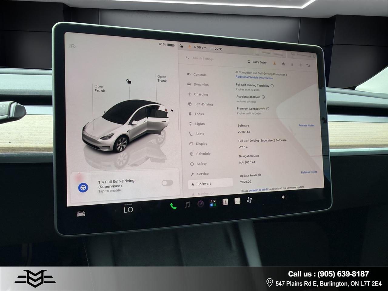 2023 Tesla Model Y LONG RANGE ALL-WHEEL DRIVE - NAVI - 13,000KMS !!! Photo