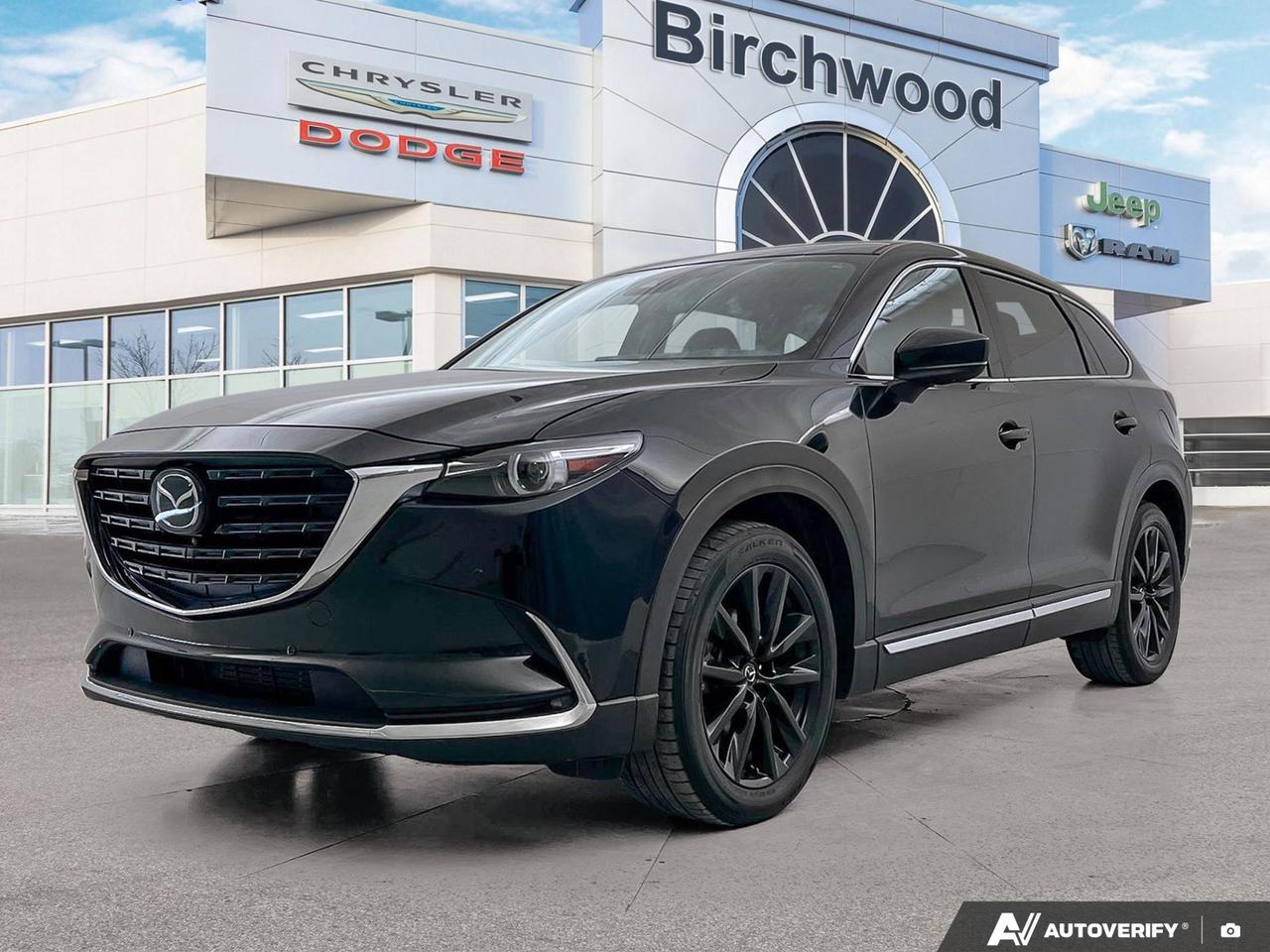 If youre searching for a three-row family SUV that blends refined style with serious practicality, this 2021 Mazda CX-9 GT AWD delivers in a big way. The striking Red Interior Package sets it apart from the crowd, while the panoramic sunroof, Head-Up Display, and Mazda Radar Cruise Control with Stop & Go make every drive feel premium. With just under 60,000 km on the clock, its been well broken in without the heavy wear.

- AWD with SKYACTIV-Drive 6-Speed Automatic and paddle shifters for confident, engaging driving in all conditions
- Distinctive Red Interior Package  a rare and bold choice that elevates the cabin experience
- Express Open/Close Sunroof with sunshade for natural light and fresh air on demand
- Head-Up Display keeps speed and navigation info in your line of sight
- 7-passenger seating with a fixed 50-50 bench third row, ideal for growing families
- Mazda Radar Cruise Control (MRCC) with Stop & Go for relaxed highway driving
- Comprehensive safety suite including Blind Spot Monitoring, Aerial View Camera, Driver Monitoring Alert, Front Collision Mitigation, and Rear Smart City Brake Support
- Fuel economy rated at 9.1 L/100 km highway, practical for daily commutes and road trips alike

Ready to experience this CX-9 for yourself? Visit Birchwood Chrysler Dodge Jeep Ram in person or head to birchwoodchrysler.ca to reserve it, start your purchase, or book a test drive. Our team is happy to answer any questions and help you find the right next step.
With us, Experience is Everything. Complete as much or as little of your purchase online as you like. All pricing is what you see is what you pay. No hidden fees. On our website you can choose payment options and terms knowing these are transparent and accurate.

Start your purchase online to build your exact pricing to your specifics like how much money down, vehicle trade and any accessories or added optional protection that suits your needs.

Any questions let us know by calling (204) 774-4444, wed love to send you a video to clarify any questions about a vehicle!

Visit us in store at 90-3965 Portage Ave in the Birchwood Autopark.

Dealer permit #5686
Dealer permit #5686