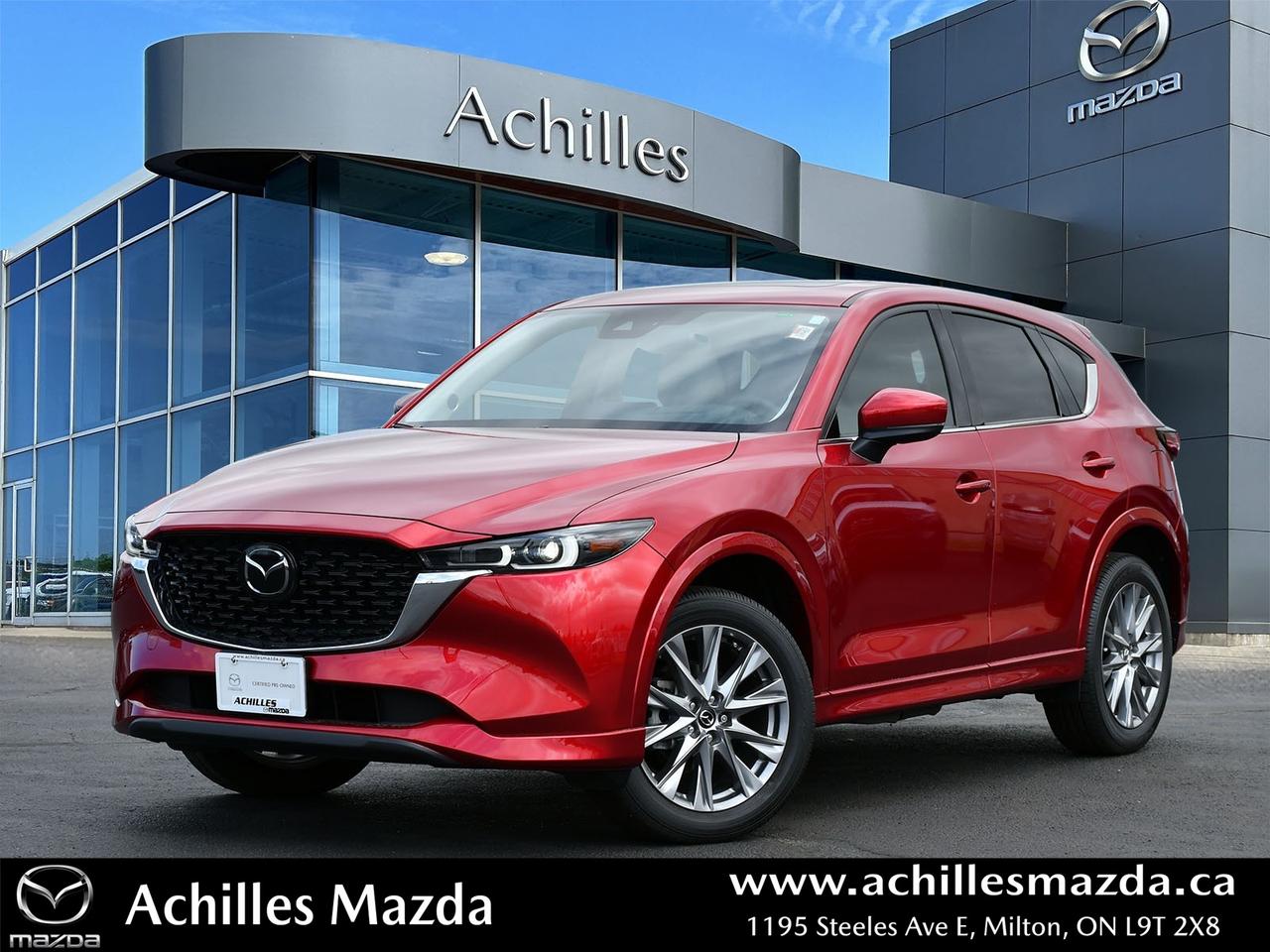<p><span style=font-size:12pt><span style=font-family:Times New Roman,serif><strong><span style=font-family:Verdana,sans-serif>MAZDA CERTIFIED PRE-OWNED  BY ACHILLES MAZDA</span></strong></span></span></p>

<p></p>

<p><span style=font-size:12pt><span style=font-family:Times New Roman,serif><strong><span style=font-family:Verdana,sans-serif>MAZDA CERTIFIED PRE-OWNED VEHICLE BENEFITS -</span></strong><span style=font-family:Verdana,sans-serif> <strong>THIS IS INCLUDED at ACHILLES MAZDA (not an extra)</strong></span></span></span></p>

<p><span style=font-size:12pt><span style=font-family:Times New Roman,serif><span style=font-family:Verdana,sans-serif> 160-Point Detailed Inspection </span></span></span></p>

<p><span style=font-size:12pt><span style=font-family:Times New Roman,serif><span style=font-family:Verdana,sans-serif> 7-Year/140,000-Kilometre Limited Powertrain Warranty </span></span></span></p>

<p><span style=font-size:12pt><span style=font-family:Times New Roman,serif><span style=font-family:Verdana,sans-serif> 24hr Emergency Roadside Assistance </span></span></span></p>

<p><span style=font-size:12pt><span style=font-family:Times New Roman,serif><span style=font-family:Verdana,sans-serif> 30-Day/3,000-Kilometre Exchange Privilege </span></span></span></p>

<p><span style=font-size:12pt><span style=font-family:Times New Roman,serif><span style=font-family:Verdana,sans-serif> CarFax® Vehicle History Report </span></span></span></p>

<p><span style=font-size:12pt><span style=font-family:Times New Roman,serif><span style=font-family:Verdana,sans-serif> Preferred Interest rates</span></span></span></p>

<p><span style=font-size:12pt><span style=font-family:Times New Roman,serif><span style=font-family:Verdana,sans-serif> Available Extended Warranty/Coverage</span></span></span></p>

<p></p>

<p><span style=font-size:12pt><span style=font-family:Times New Roman,serif><strong><span style=font-family:Verdana,sans-serif>Our all-inclusive pricing on this excellent vehicle also includes:</span></strong></span></span></p>

<p><span style=font-size:12pt><span style=font-family:Times New Roman,serif><span style=font-family:Verdana,sans-serif> Nitrogen Tire Inflation</span></span></span></p>

<p><span style=font-size:12pt><span style=font-family:Times New Roman,serif><span style=font-family:Verdana,sans-serif> OMVIC Fee</span></span></span></p>

<p><span style=font-size:12pt><span style=font-family:Times New Roman,serif><span style=font-family:Verdana,sans-serif> Available low rate financing</span></span></span></p>

<p></p>

<p><span style=font-size:12pt><span style=font-family:Times New Roman,serif><span style=font-family:Verdana,sans-serif>*Price listed is all-inclusive, plus HST and Licensing Only </span></span></span></p>

<p></p>

<p><span style=font-size:12pt><span style=font-family:Times New Roman,serif><span style=font-family:Verdana,sans-serif>We Want to Be Your Mazda Dealer</span></span></span></p>

<p></p>

<p><span style=font-size:12pt><span style=font-family:Times New Roman,serif><span style=font-family:Verdana,sans-serif>#idealclubhousecareexperience</span></span></span></p>
<p>&nbsp;</p>

<p><strong>Appointments For New or Pre-Owned Vehicles are always preferred...Speak with one of our Clubhouse Care Specialists prior to your visit so we can prepare and make your experience with us as efficient as possible.</strong></p>

<p><strong>Come and Experience the Achilles Mazda of Milton Difference. You owe it to yourself.</strong></p>