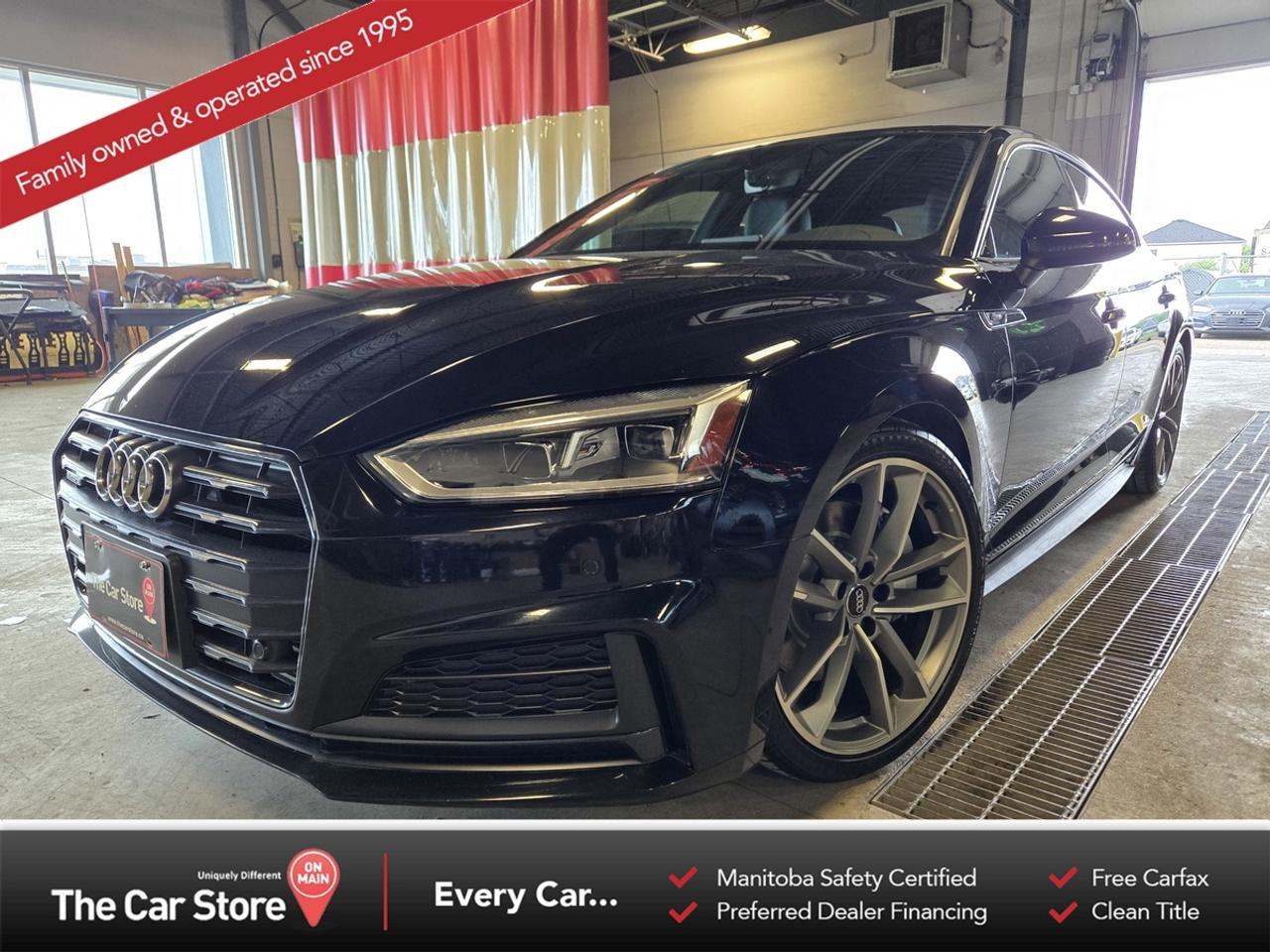 Used 2019 Audi A5 Sportback Progressiv | No Accidents for sale in Winnipeg, MB