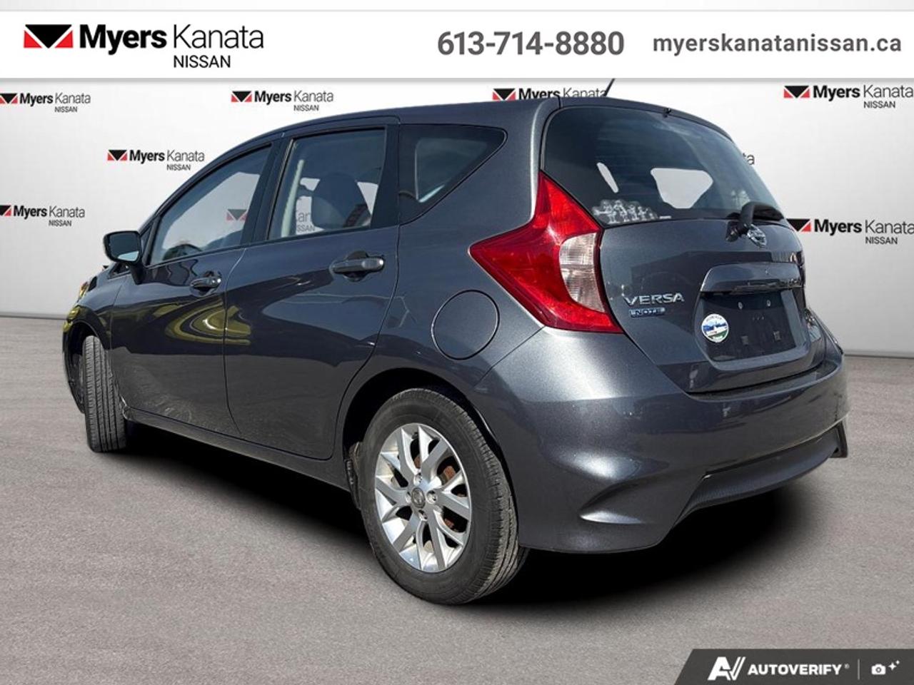 2018 Nissan Versa Note SV CVT  - Bluetooth -  Heated Seats - $104 B/W Photo