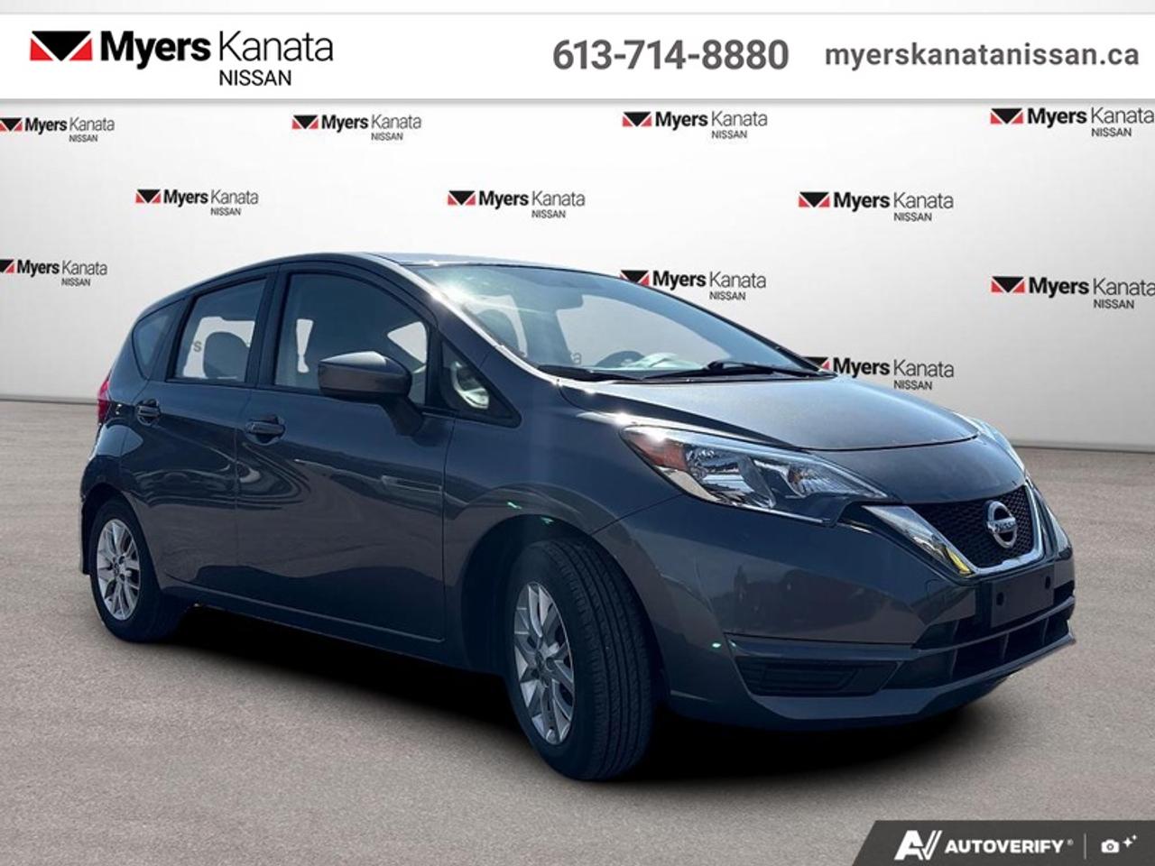 2018 Nissan Versa Note SV CVT  - Bluetooth -  Heated Seats - $104 B/W Photo
