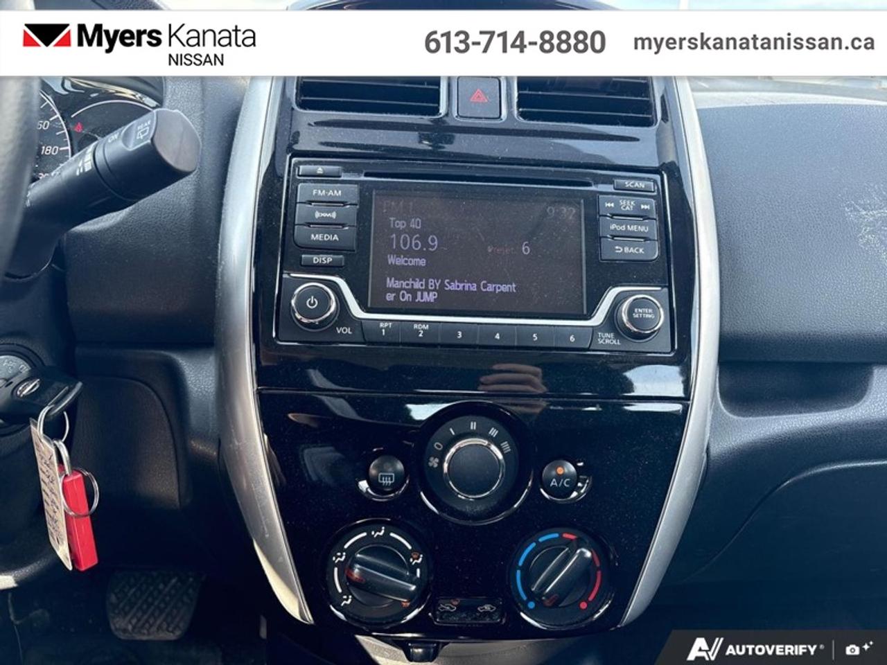 2018 Nissan Versa Note SV CVT  - Bluetooth -  Heated Seats - $104 B/W Photo