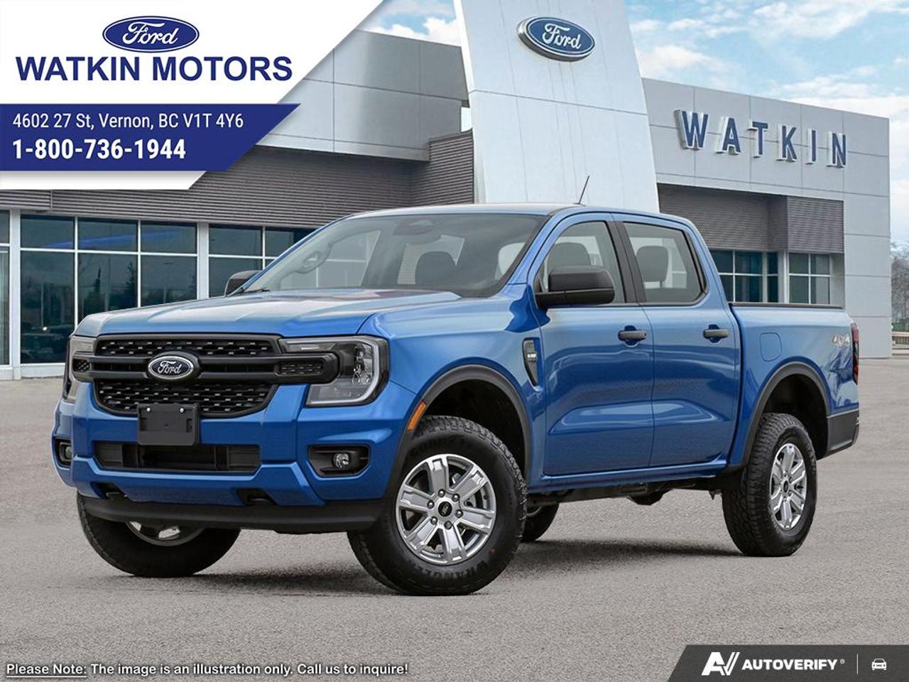 New 2026 Ford Ranger XL for sale in Vernon, BC