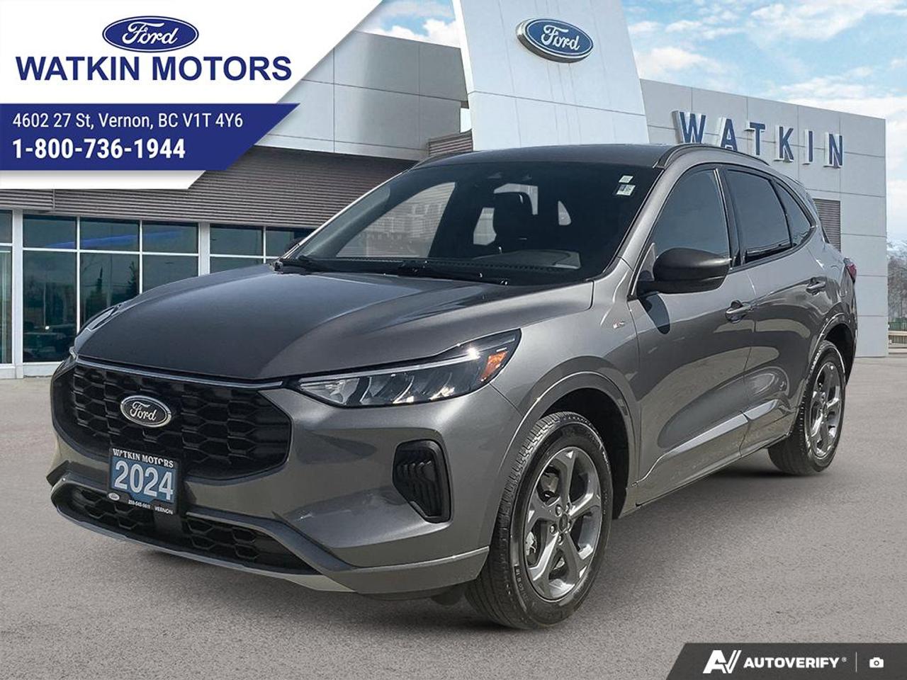Used 2024 Ford Escape AWD ST LINE HYBRID for sale in Vernon, BC