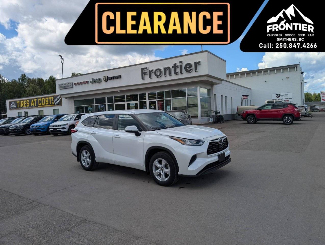 <p>The <strong>2023 Toyota Highlander LE AWD</strong> is a versatile and family-focused SUV that delivers comfort, confidence, and practicality for every journey. Finished in a clean <strong>White exterior</strong>, this Highlander offers Toyotas reputation for reliability along with the space, capability, and modern technology that today's drivers demand.</p><p>Powered by a responsive <strong>2.4L 4-cylinder gasoline engine</strong> paired with an automatic transmission and Toyotas capable <strong>All-Wheel Drive system</strong>, the Highlander provides confident handling and year-round traction for changing road conditions. Whether you're commuting, running errands, or heading out on a weekend getaway, this SUV is built to handle it all with ease.</p><p>Inside, the spacious cabin is designed with comfort and convenience in mind. Enjoy features such as heated front seats, power-adjustable seating, remote start, keyless entry, air conditioning, power windows, Bluetooth® connectivity, satellite radio capability, and smart device integration. With generous passenger space and flexible cargo capacity, the Highlander is well-suited for growing families and active lifestyles.</p><p>Safety and driver assistance technologies help provide added peace of mind, including a backup camera, lane assist, brake assist, cruise control, and a suite of advanced safety features designed to help keep you and your passengers protected on every drive.</p><p>Combining Toyota reliability, AWD capability, impressive comfort, and practical versatility, the <strong>2023 Toyota Highlander LE AWD</strong> is ready to take on whatever your day has in store.</p><p>Please confirm all vehicle details and features with our sales team prior to purchase and start the buying process today.</p><p>Final price does not include taxes, $995 administration fee, $10 VSA transaction levy, $398 finance placement fee (if applicable) and any dealer installed accessories.</p>