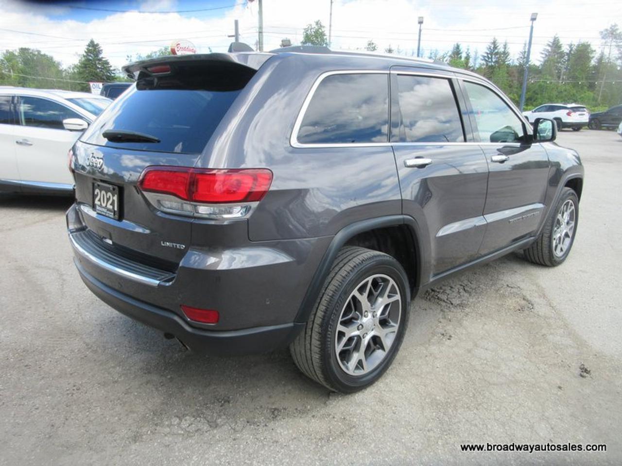 2021 Jeep Grand Cherokee LOADED LIMITED-EDITION 5 PASSENGER 3.6L - V6.. 4X4.. NAVIGATION.. POWER TAILGATE.. LEATHER.. HEATED SEATS & WHEEL.. BACK-UP CAMERA.. Photo