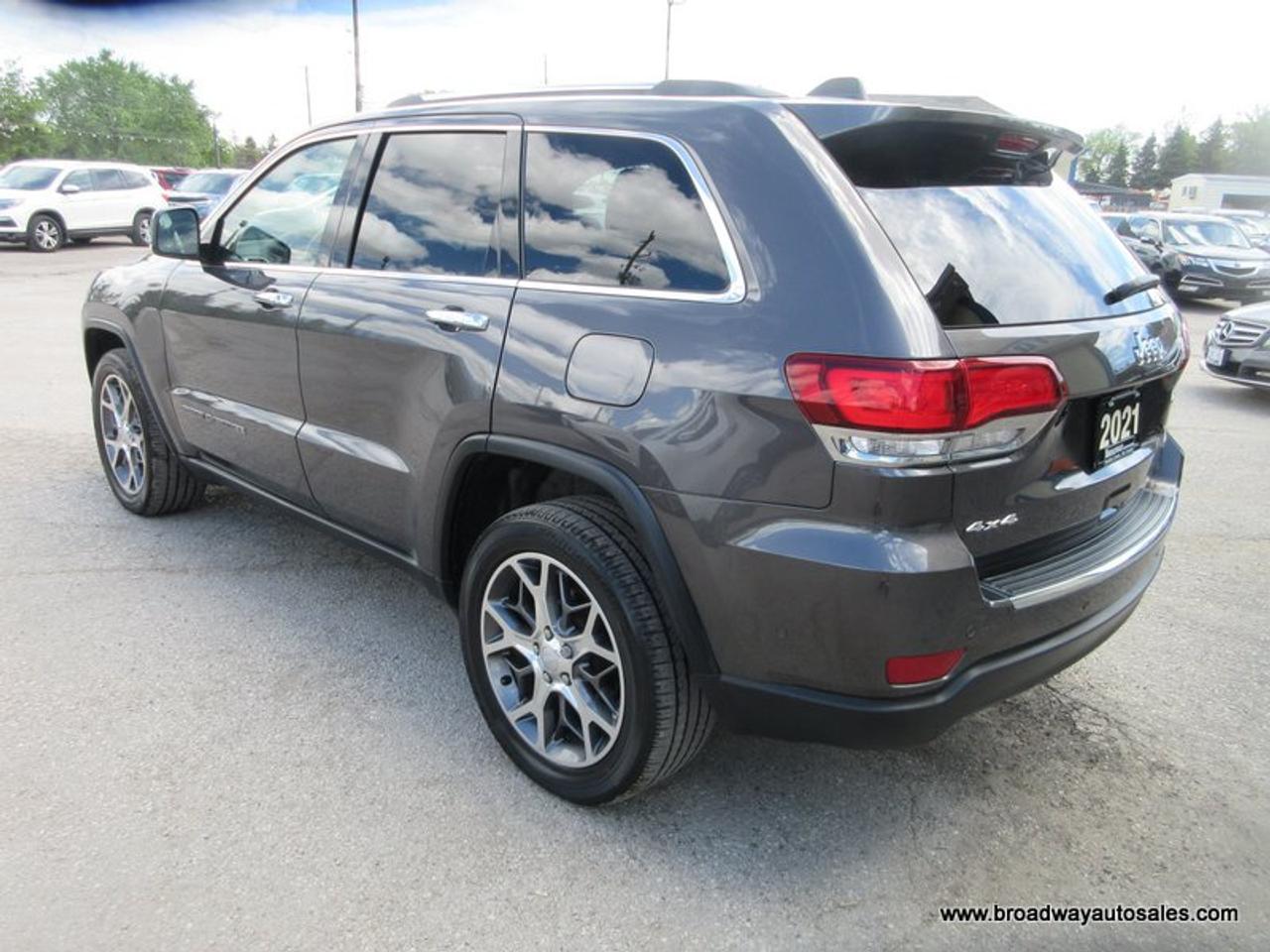 2021 Jeep Grand Cherokee LOADED LIMITED-EDITION 5 PASSENGER 3.6L - V6.. 4X4.. NAVIGATION.. POWER TAILGATE.. LEATHER.. HEATED SEATS & WHEEL.. BACK-UP CAMERA.. Photo