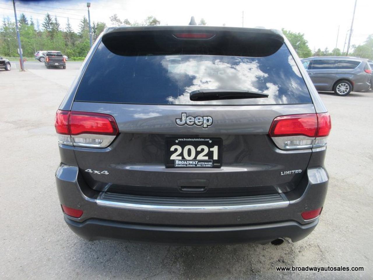 2021 Jeep Grand Cherokee LOADED LIMITED-EDITION 5 PASSENGER 3.6L - V6.. 4X4.. NAVIGATION.. POWER TAILGATE.. LEATHER.. HEATED SEATS & WHEEL.. BACK-UP CAMERA.. Photo