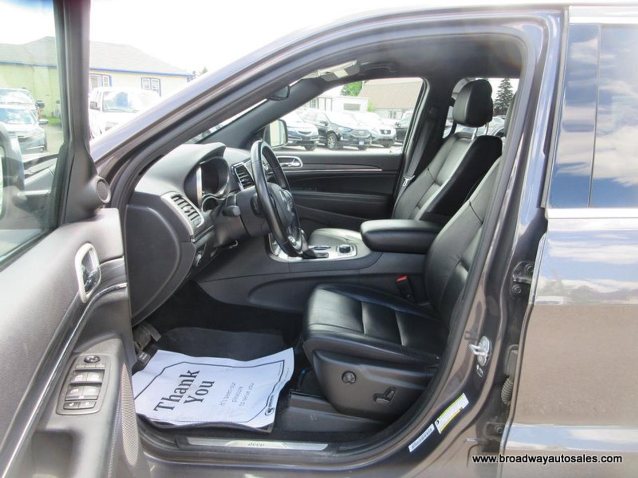 2021 Jeep Grand Cherokee LOADED LIMITED-EDITION 5 PASSENGER 3.6L - V6.. 4X4.. NAVIGATION.. POWER TAILGATE.. LEATHER.. HEATED SEATS & WHEEL.. BACK-UP CAMERA.. Photo