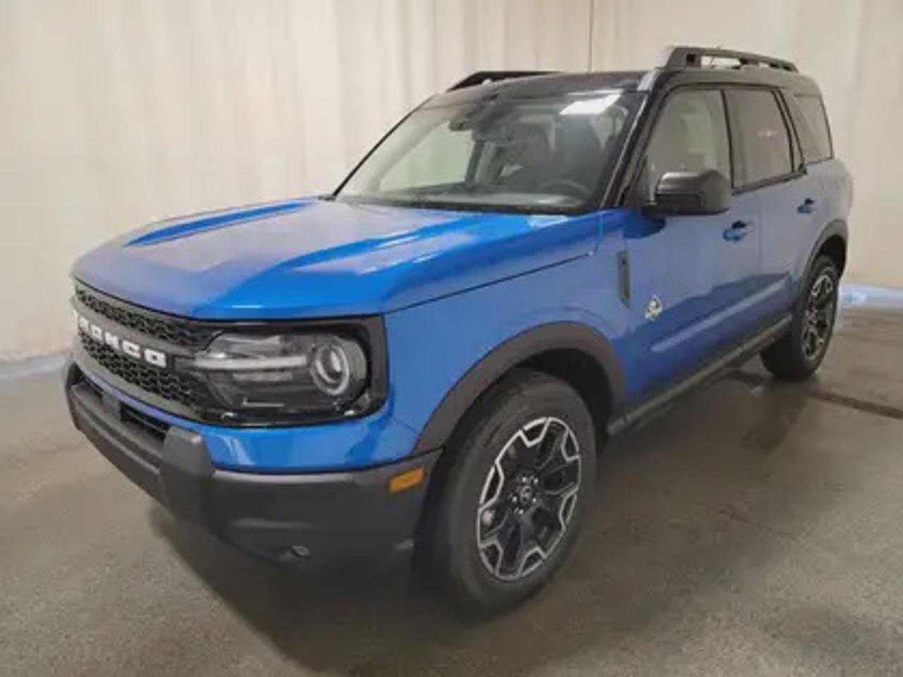This all-new 2026 Ford Bronco Sport Outer Banks 300A shines in Velocity Blue Metallic. This 5-passenger compact SUV is powered by the 1.5L EcoBoost® engine, delivering 181 horsepower and 190 lb-ft of torque. With an 8-speed automatic transmission and Auto Start-Stop Technology, it offers a smooth yet efficient drive, ideal for city commutes or highway adventures.

Key Features:
Premium-Trimmed Sport Heated Front Seats
Premium-Wrapped Heated Steering Wheel
Rear Parking Sensors
Memory Drivers Seat 
6-Way Power Passenger Seat
Push-Button Start
SYNC® 4 with a 13.2-inch Center Display, Wireless Apple CarPlay® and Android Auto
18 Machined-Face Ebony Black-Painted Aluminum Wheels
Dual-Zone Temperature Control
Terrain Management System Electronic Automatic  with 5 G.O.A.T. Modes (Normal, ECO, Sport, Slippery, Off-Road)
LED Headlights, Fog Lights, and Signature Lights
FordPass® Connect with Remote Start
Engine Block Heater

This vehicle comes with the All-Weather Packageready to take on any season! Snow, rain, mud, or sunshinethis vehicle is built for it all! The All-Weather Package adds extra protection where it matters most, with premium mud flaps to shield your paint from road debris, all-weather floor mats to protect your interior from lifes messes, and Xpel paint protection to help guard against those infuriating rock chips. Drive with confidence, knowing your investment is protected from Reginas elements.

Bennett Dunlop Ford, proudly serving Regina for over 40 years, is conveniently located at 770 Broad Street. With over 3,500 Google reviews, our reputation reflects our commitment to providing a fast, easy, and enjoyable vehicle-buying experience. We eliminate the hassle with no admin or documentation fees, transparent upfront pricing that lets you shop with total confidence. But were more than just a dealershipwere driven to make a difference by supporting local community initiatives and events that matter to you. Visit Bennett Dunlop Ford today and experience why were Reginas trusted choice for quality vehicles, exceptional service, and a genuine commitment to driving change in our community!
