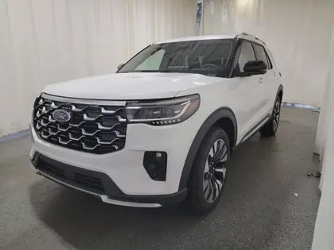 The 2026 Ford Explorer Platinum 600A 4WD shines in Star White Metallic, this premium SUV is powered by a robust 2.3L EcoBoost I-4 engine paired with a 10-speed automatic transmission. With 310 horsepower and 315 lb-ft of torque, it delivers dynamic performance, giving a highway/city fuel economy of 10.4L/100km (27 Miles per gallon).

Key Features:
Ford Bluecruise
Ford Co-Pilot360 Assist 2.0
360 Degree Camera 
Adaptive Cruise Control
BLIS (Blind Spot Information System)
Evasive Steering Assist
Lane Keeping System
Reverse Brake Assist
Rain Sensing Wipers 
LED Taillamps
Panoramic Fixed Glass Moonroof with Power Shade
B&O Sound System
20 Luster Nickle-Painted Aluminum Wheels
Heated And Ventilated Front Seats
Heated Second Row Seats
Memory Driver Seat
Ford Connectivity Package
Lux Leather Package
Engine Block Heater

This vehicle comes with the All-Weather Packageready to take on any season! Snow, rain, mud, or sunshinethis vehicle is built for it all! The All-Weather Package adds extra protection where it matters most, with premium mud flaps to shield your paint from road debris, all-weather floor mats to protect your interior from lifes messes, and Xpel paint protection to help guard against those infuriating rock chips. Drive with confidence, knowing your investment is protected from Reginas elements.

Bennett Dunlop Ford, proudly serving Regina for over 40 years, is conveniently located at 770 Broad Street. With over 3,500 Google reviews, our reputation reflects our commitment to providing a fast, easy, and enjoyable vehicle-buying experience. We eliminate the hassle with no admin or documentation fees, transparent upfront pricing that lets you shop with total confidence. But were more than just a dealershipwere driven to make a difference by supporting local community initiatives and events that matter to you. Visit Bennett Dunlop Ford today and experience why were Reginas trusted choice for quality vehicles, exceptional service, and a genuine commitment to driving change in our community!
