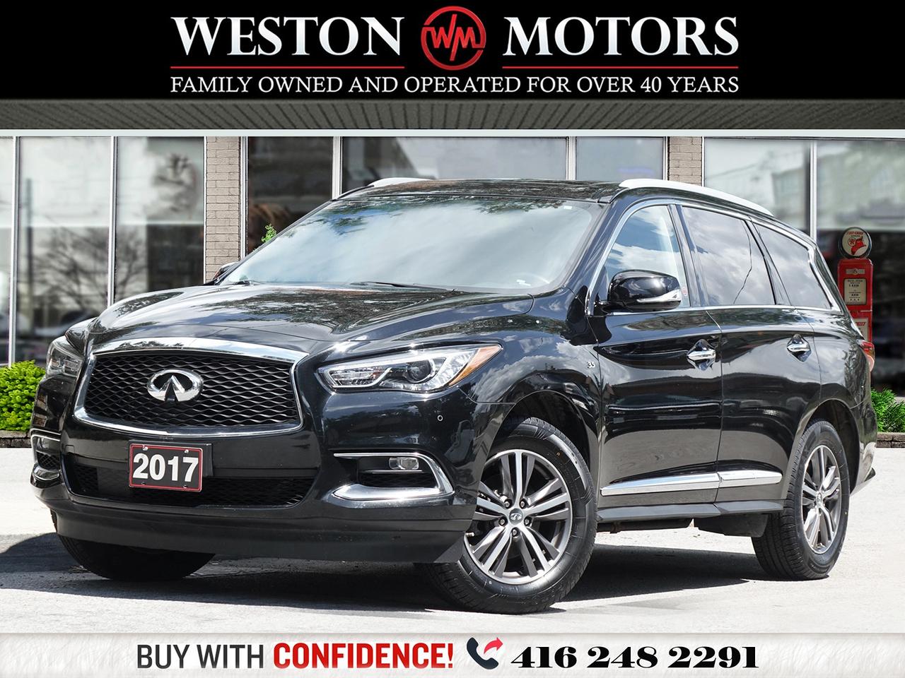 2017 Infiniti QX60 AWD*V6*SUNROOF*7 PASS*LEATHER*PICTURES COMING SOON