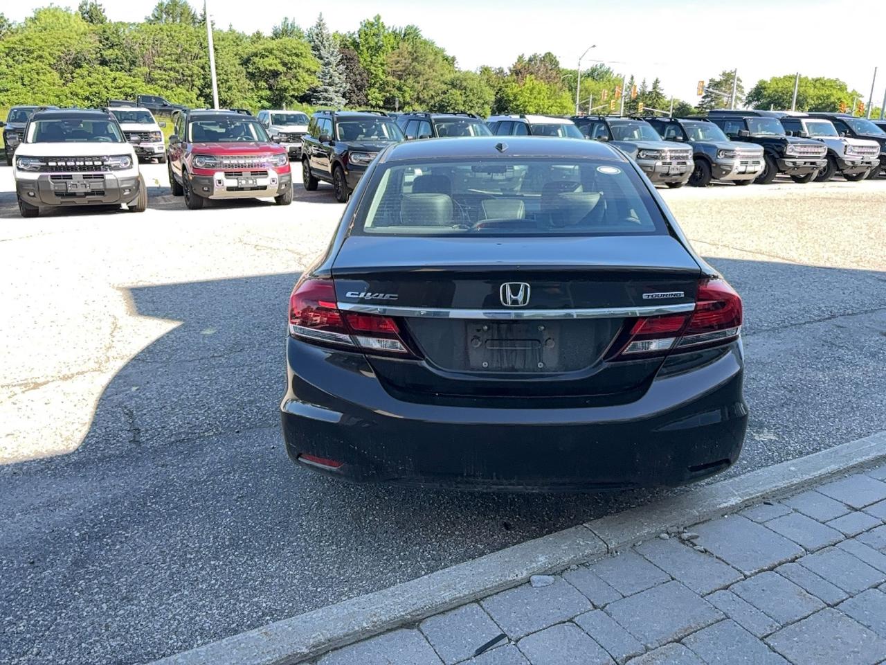 2013 Honda Civic TOURING, SEDAN, LEATHER, AUTOMATIC, AS TRADED! Photo