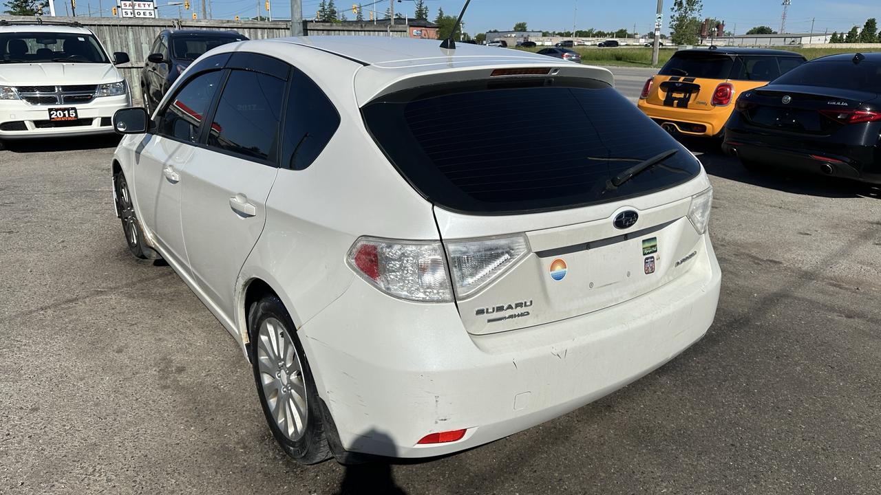2011 Subaru Impreza 2.5i, SPORT, MANUAL, AWD, ENGINE NOISY, AS IS Photo
