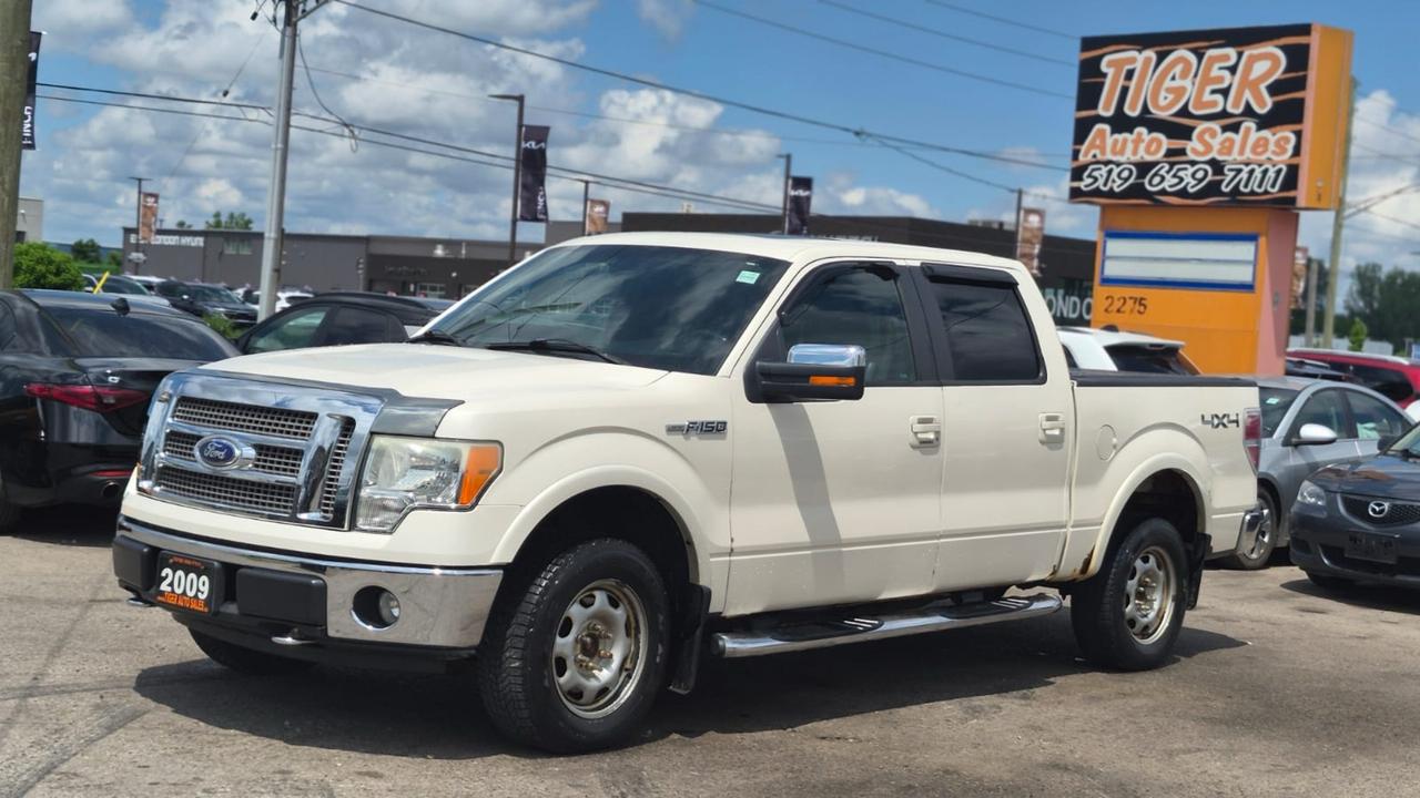 Used 2009 Ford F-150 LARIAT, CREW CAB, 4X4, ONLY 141KMS, AS IS SPECIAL for sale in London, ON