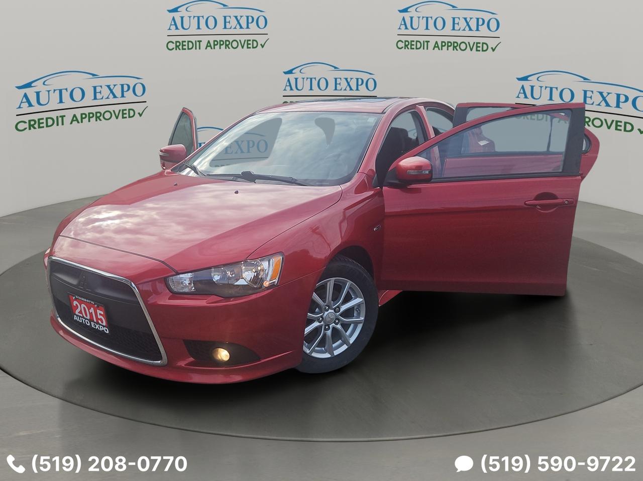 2015 Mitsubishi Lancer SE,Auto,A/C,Certified,Sunroof,Bluetooth,Fogs,2.0L Photo