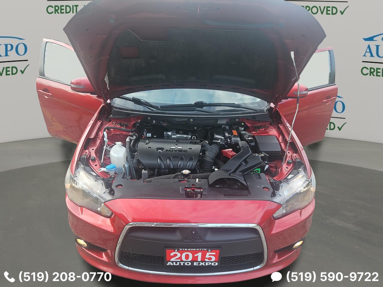 2015 Mitsubishi Lancer SE,Auto,A/C,Certified,Sunroof,Bluetooth,Fogs,2.0L Photo