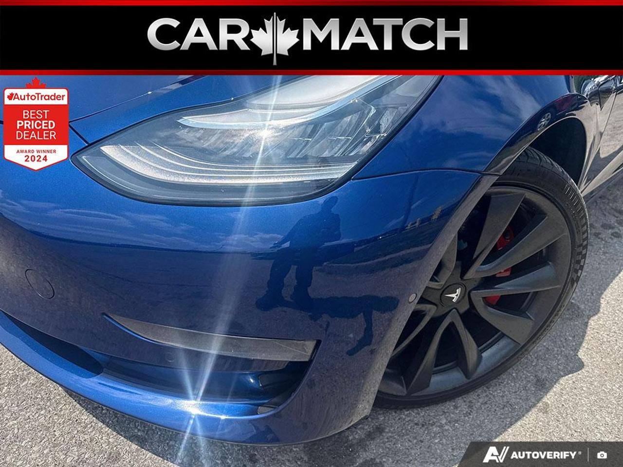 2020 Tesla Model 3 PERFORMANCE / NO ACCIDENTS / AWD / NAV / MOONROOF Photo