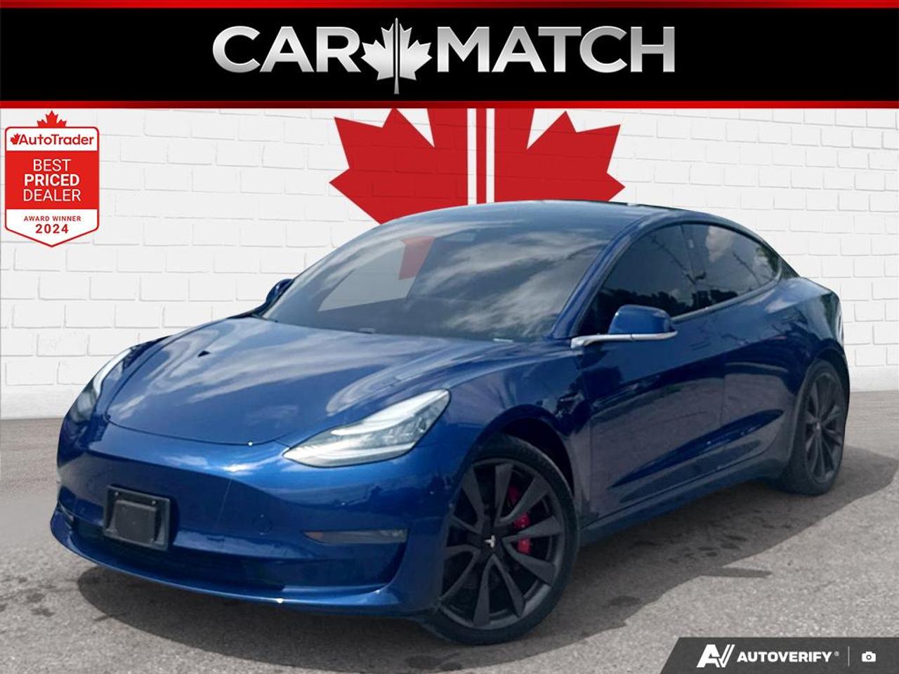 2020 Tesla Model 3 PERFORMANCE / NO ACCIDENTS / AWD / NAV / MOONROOF Photo0
