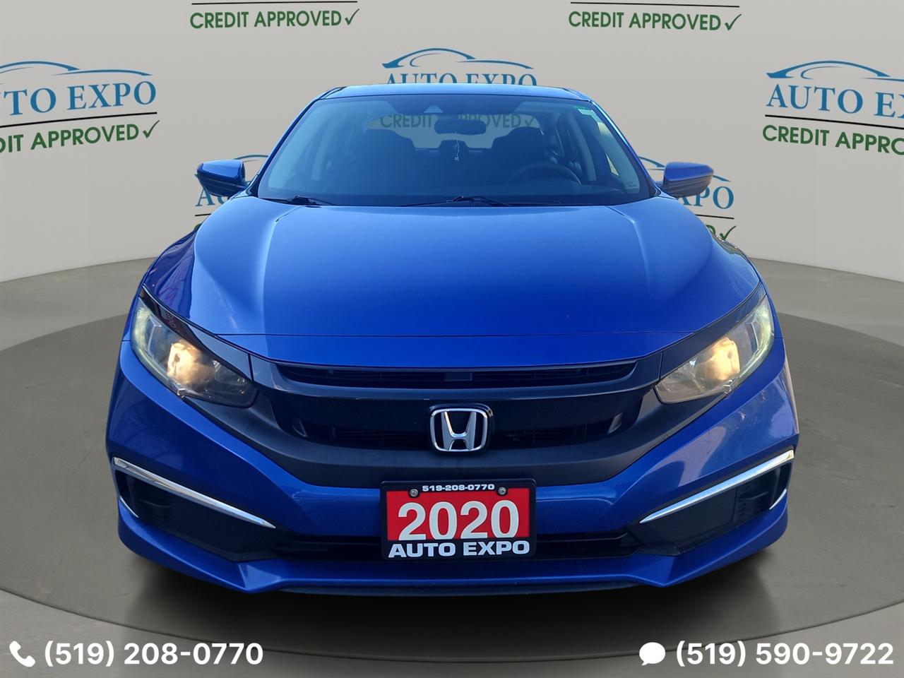 2020 Honda Civic Auto,A/C,New Ties,Certified,Backup Cam,Bluetooth Photo