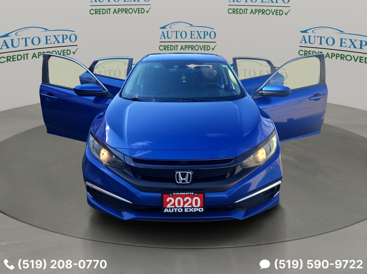 2020 Honda Civic Auto,A/C,New Ties,Certified,Backup Cam,Bluetooth Photo