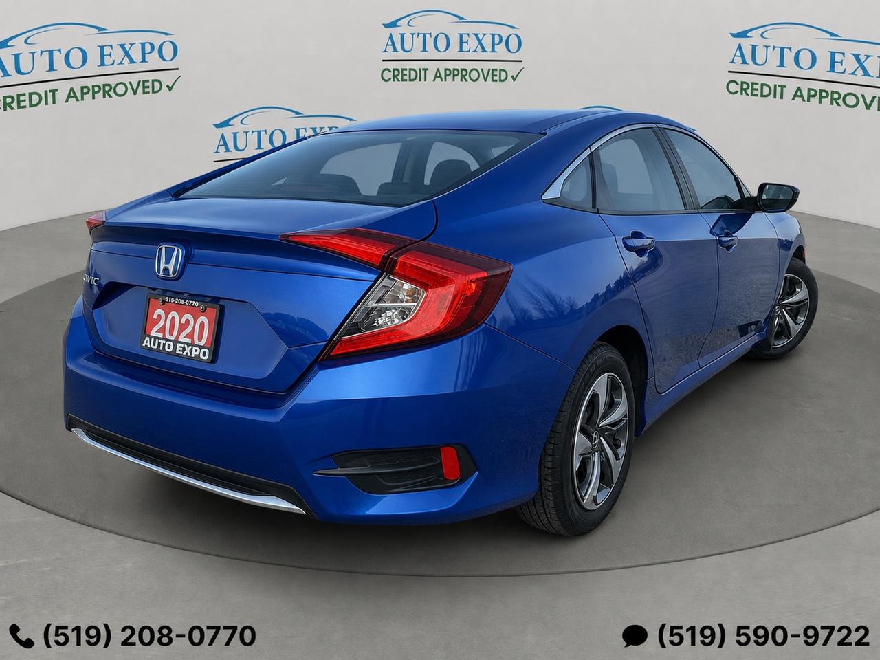 2020 Honda Civic Auto,A/C,New Ties,Certified,Backup Cam,Bluetooth Photo4