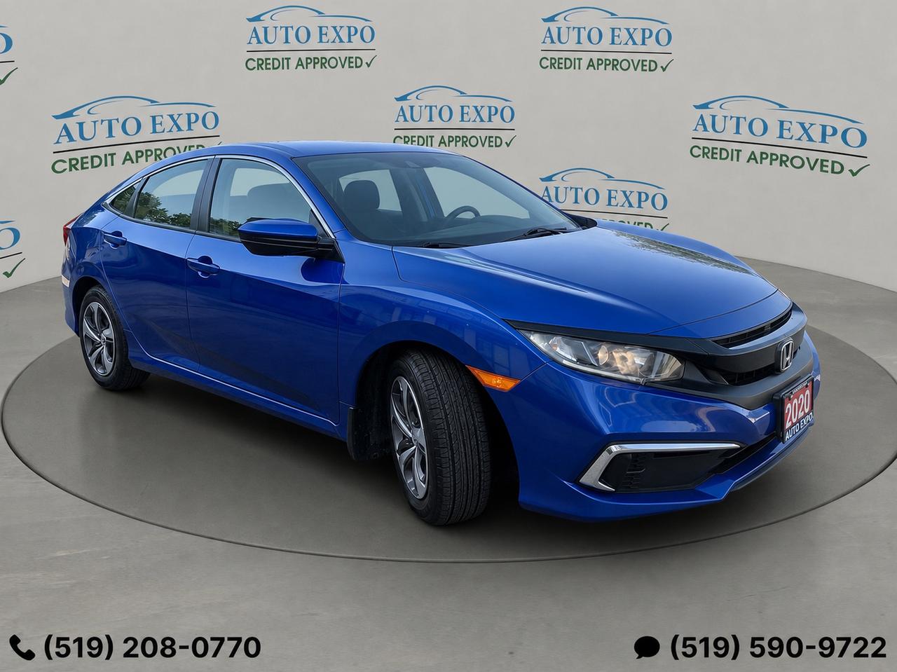 2020 Honda Civic Auto,A/C,New Ties,Certified,Backup Cam,Bluetooth Photo