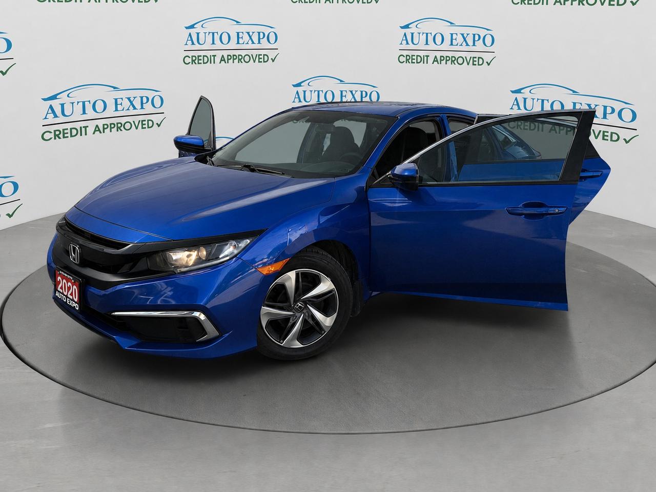 2020 Honda Civic Auto,A/C,New Ties,Certified,Backup Cam,Bluetooth Photo