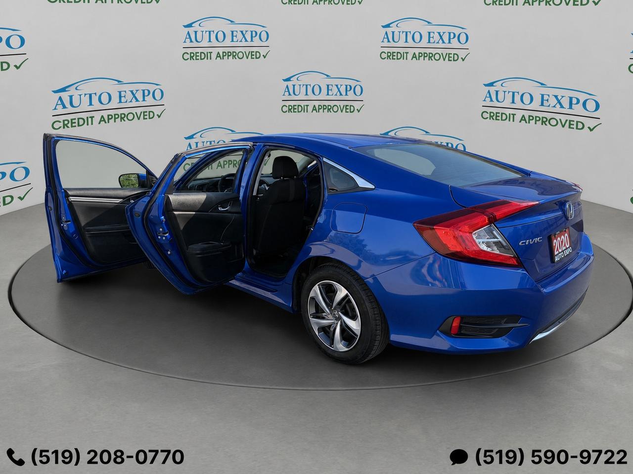 2020 Honda Civic Auto,A/C,New Ties,Certified,Backup Cam,Bluetooth Photo